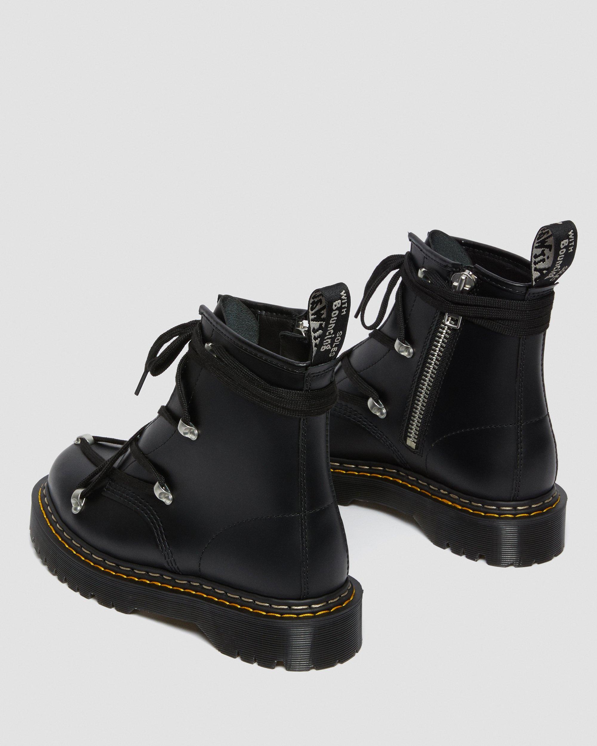 DR MARTENS Rick Owens 1460 Bex Leather Lace Up Boots