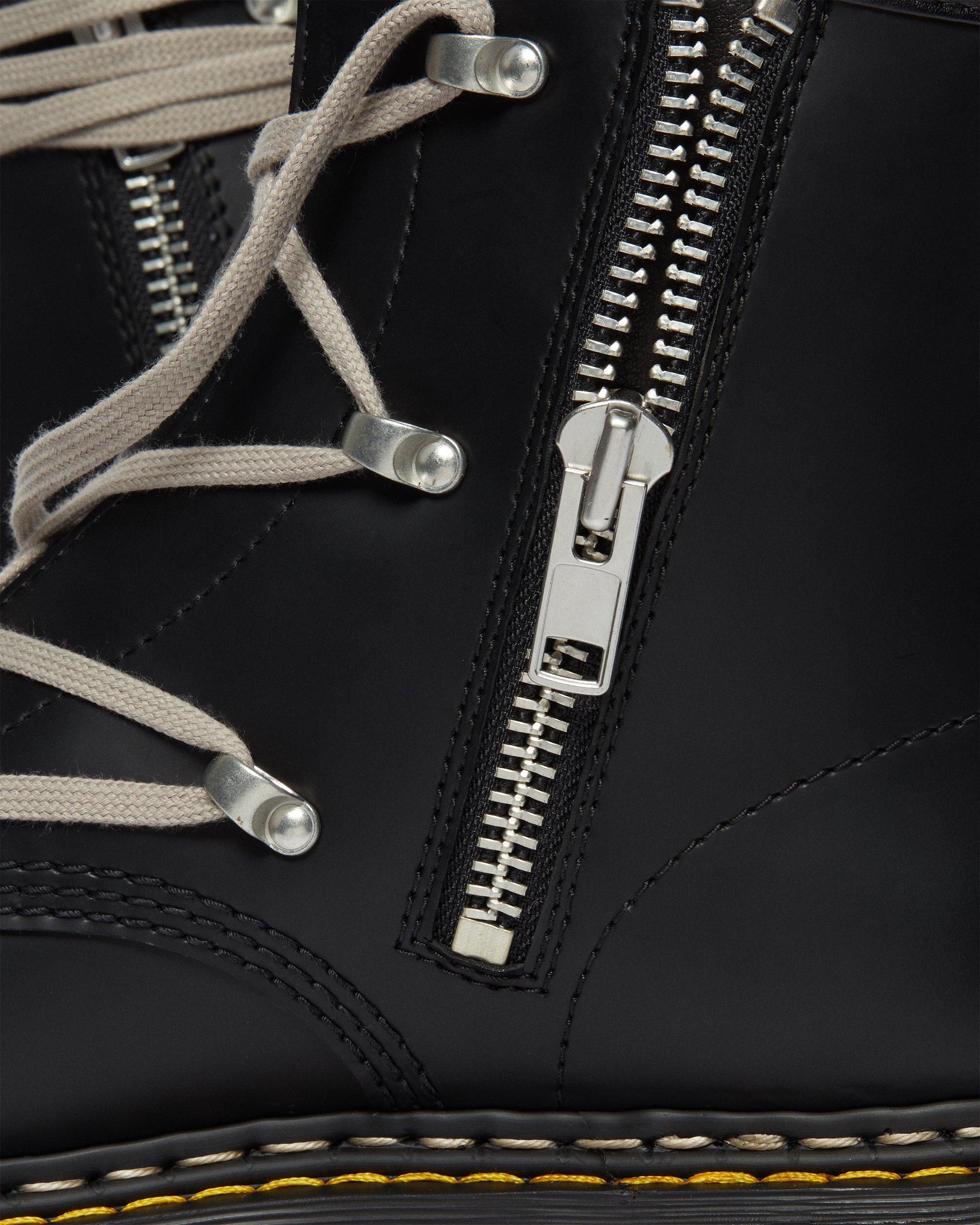 Rick Owens 1460 Bex Leather Lace Up Boots in BLACK | Dr. Martens™