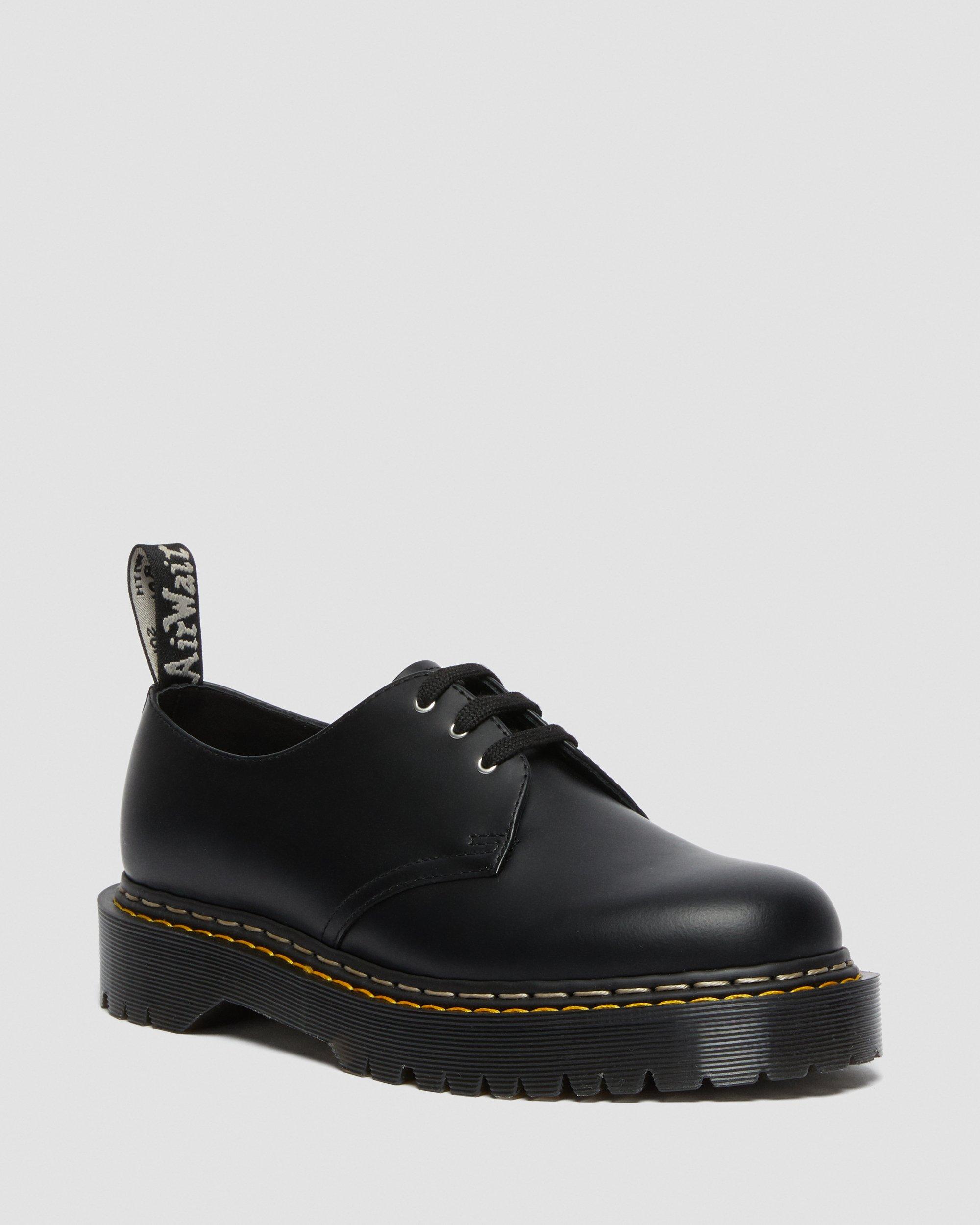 1461 Rick Owens Bex Leather Oxford Shoes in BLACK | Dr. Martens™