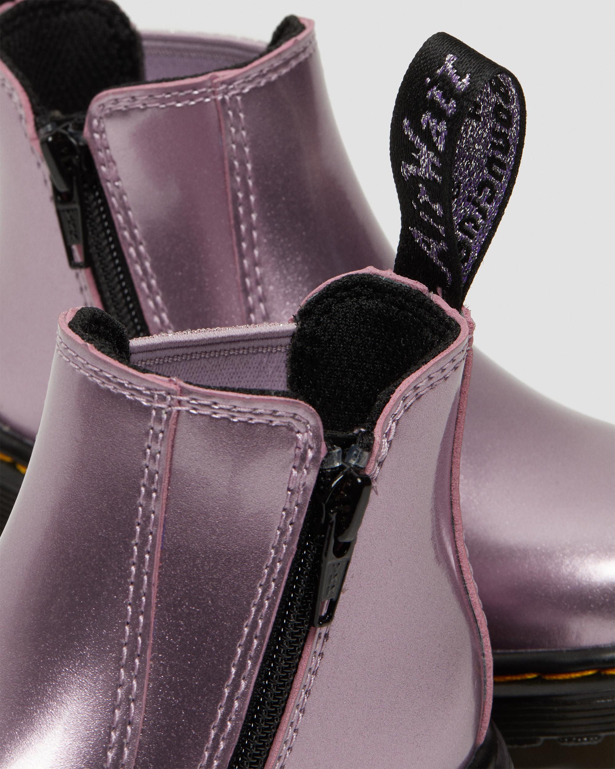 Dr. deals Martens 2976 Sparkle Chelsea Boot in Pink Lavender Sz 2 NWT