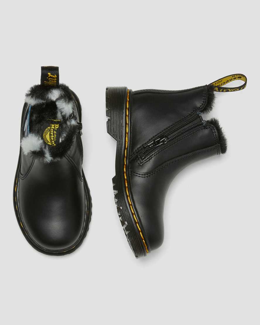 https://i1.adis.ws/i/drmartens/27038001.88.jpg?$large$Toddler 2976 Leonore Faux Fur Lined Leather Chelsea Boots | Dr Martens