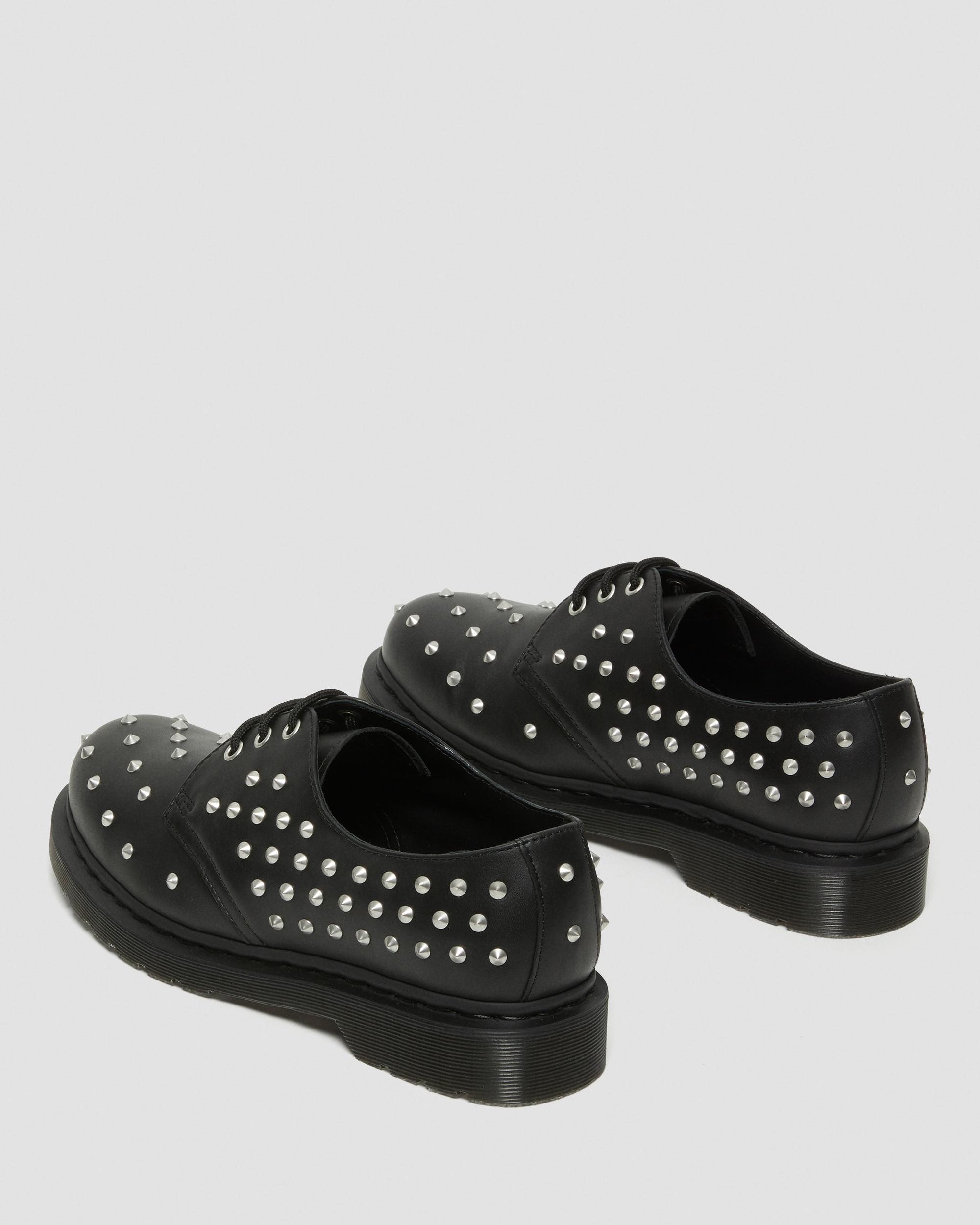 DR MARTENS 1461 Stud Wanama Leather Oxford Shoes