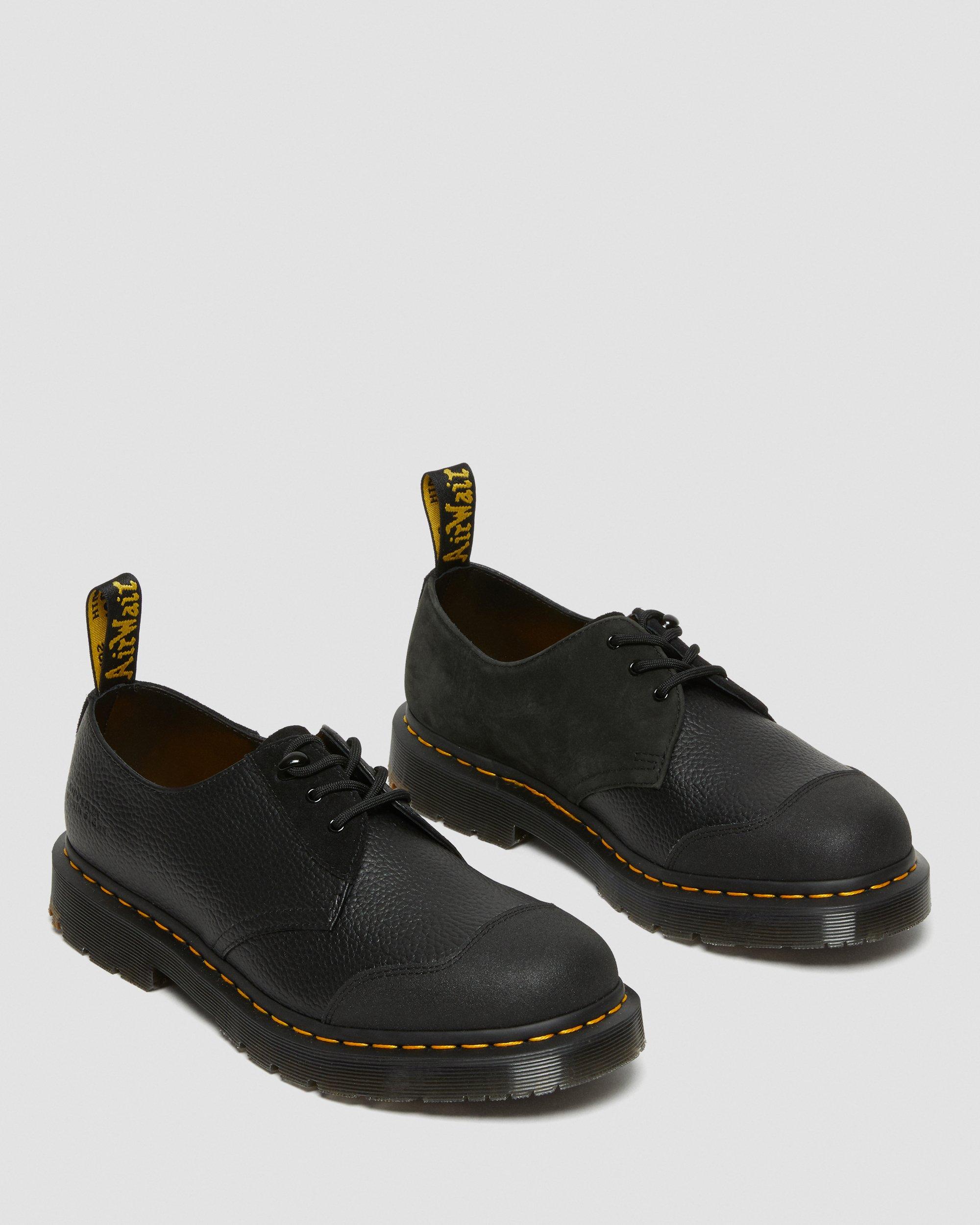 1461 Bodega Toe Cap Leather Oxford Shoes