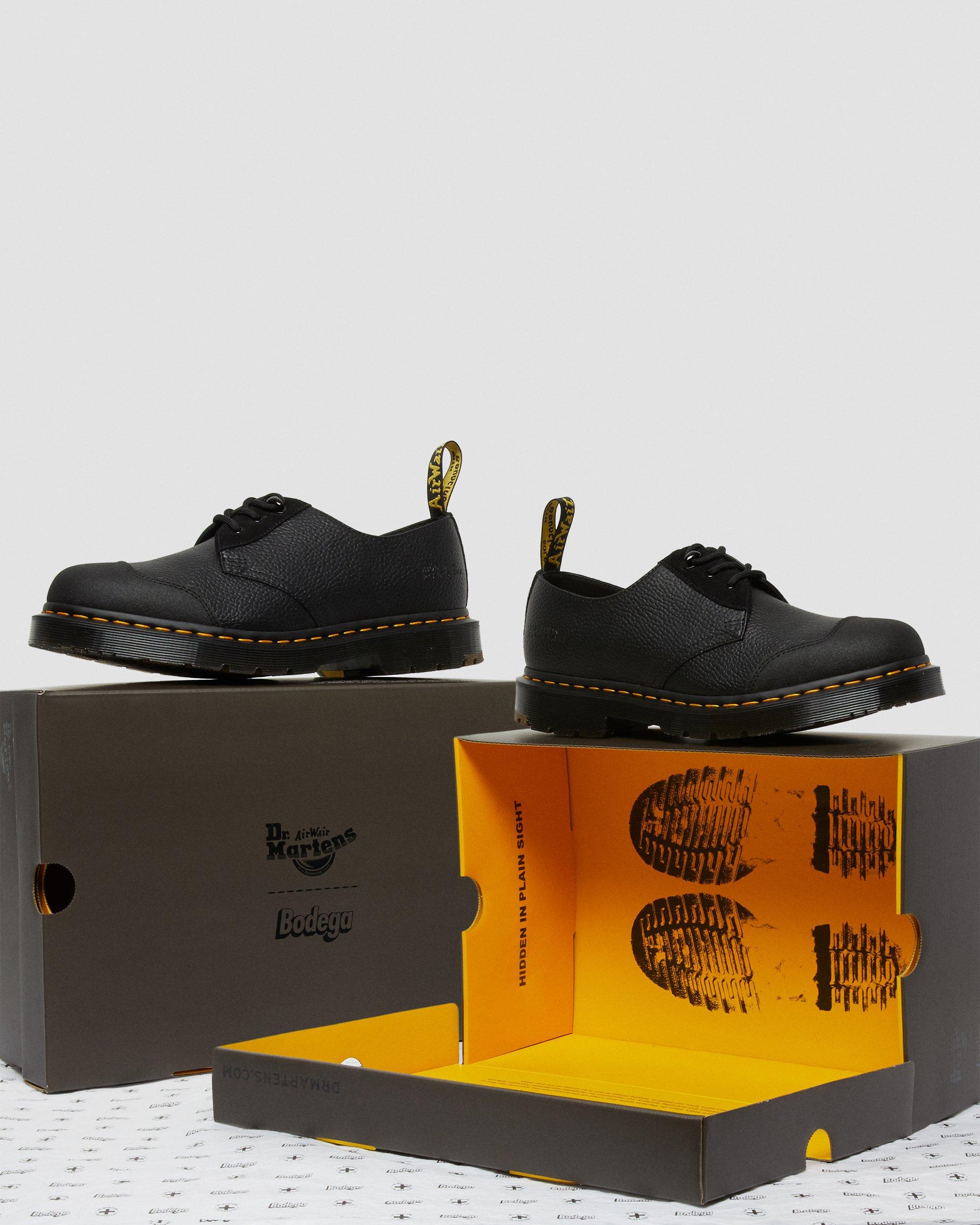 1461 Bodega Toe Cap Leather Oxford Shoes
