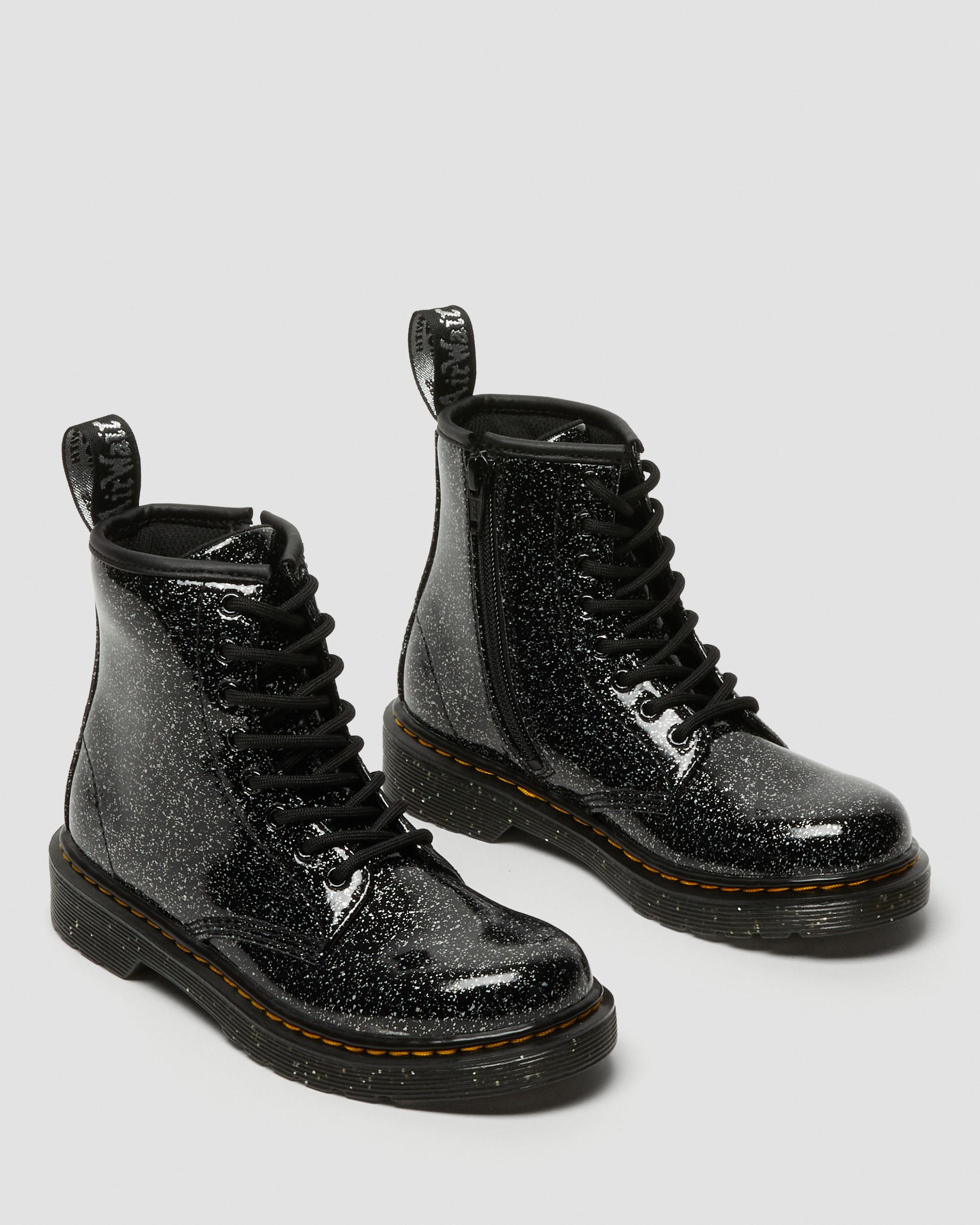 Dr Martens Junior 1460 Kids Boots - Black Cosmic Glitter