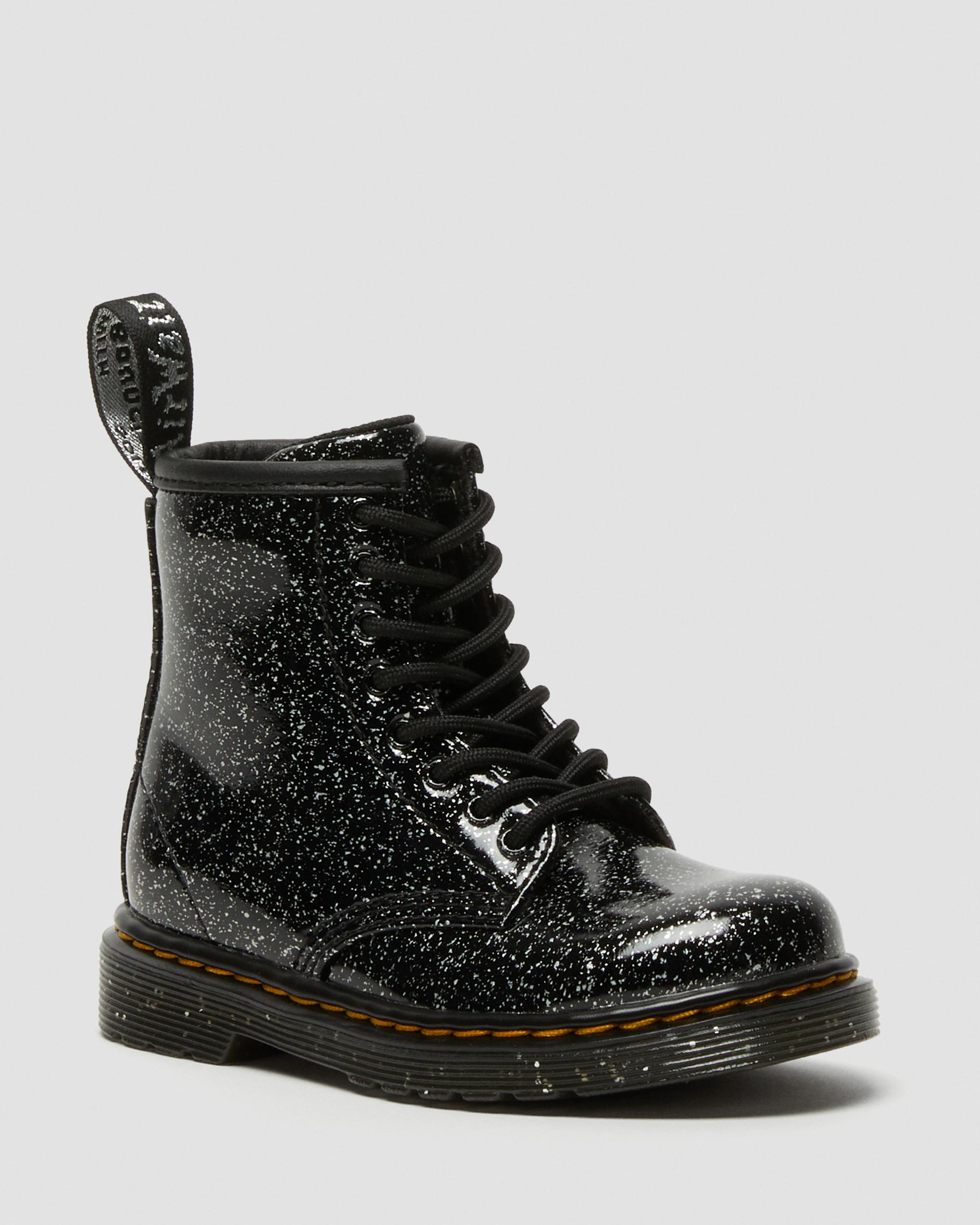 Childrens black patent dr martens online