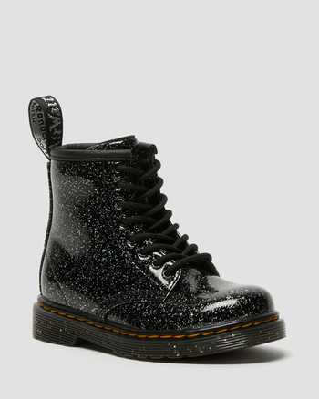 Toddler 1460 Glitter Lace Up Boots