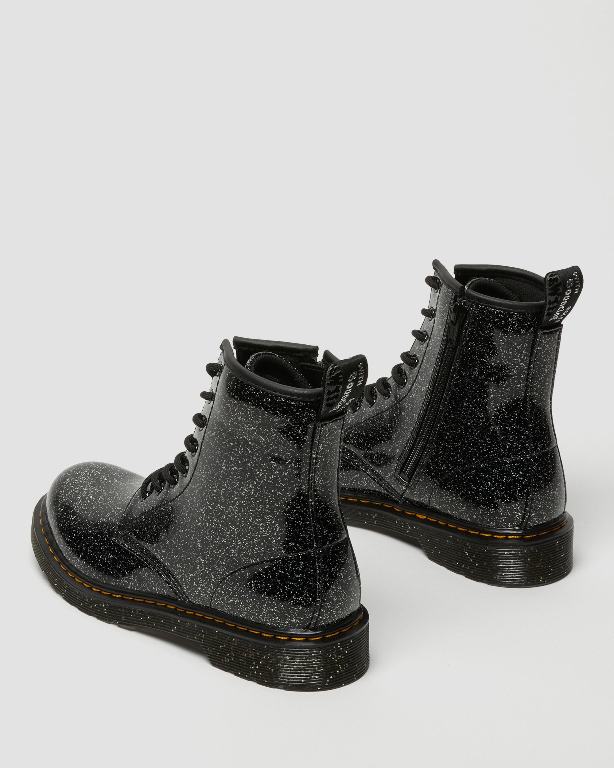 Dr Martens Junior 1460 Kid's Boots - Black Cosmic Glitter