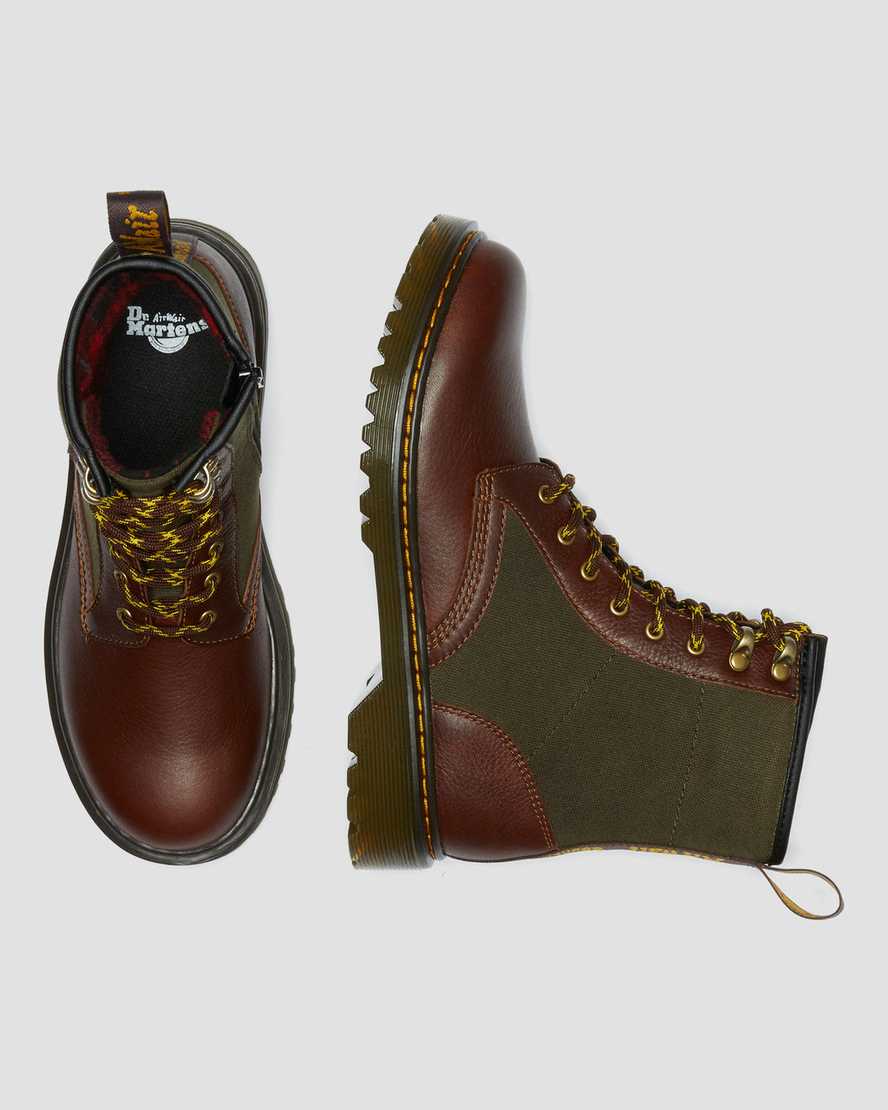 https://i1.adis.ws/i/drmartens/27068849.88.jpg?$large$Youth 1460 Panel Canvas and Leather Lace Up Boots | Dr Martens