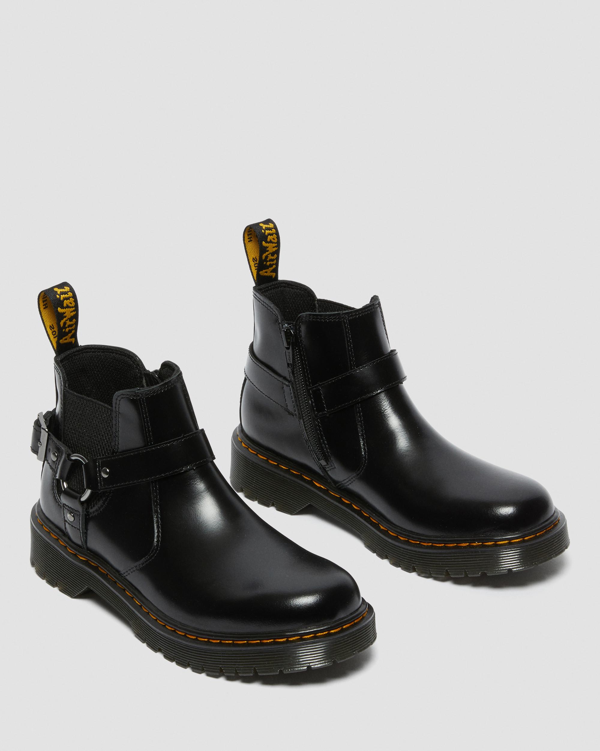 m*u様 Dr.Martens ドクターマーチンWINCOX サイドゴア チェル Youth Wincox Bex Leather Chelsea Boots in BLACK | Dr. Martens™