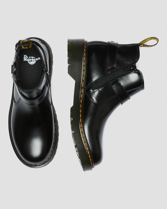 Youth Wincox Bex Leather Chelsea Boots in Black | Dr. Martens Youth Wincox Bex Leather Chelsea Boots in Black | Dr. Martens