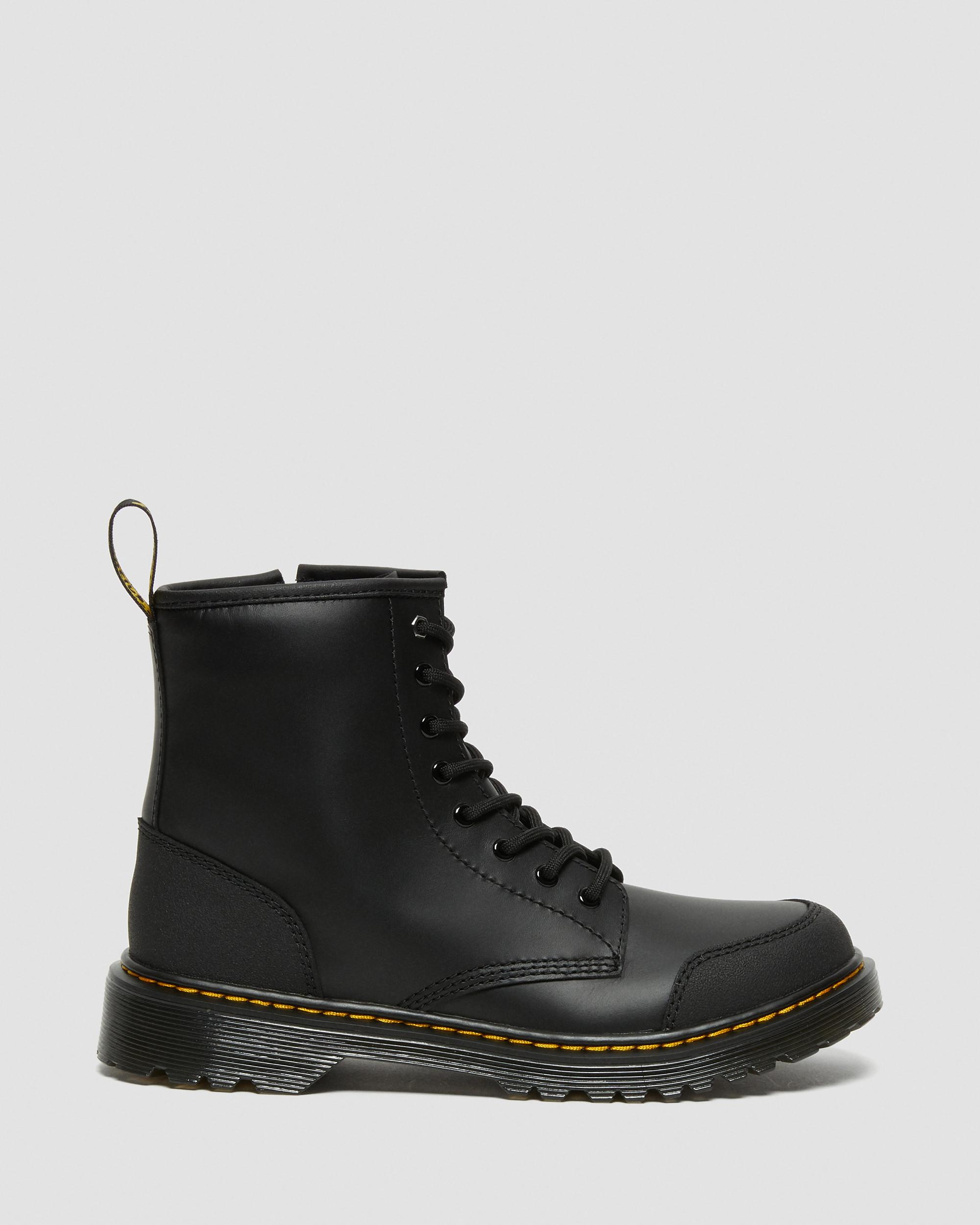 Youth 1460 Overlay Leather Boots | Dr. Martens