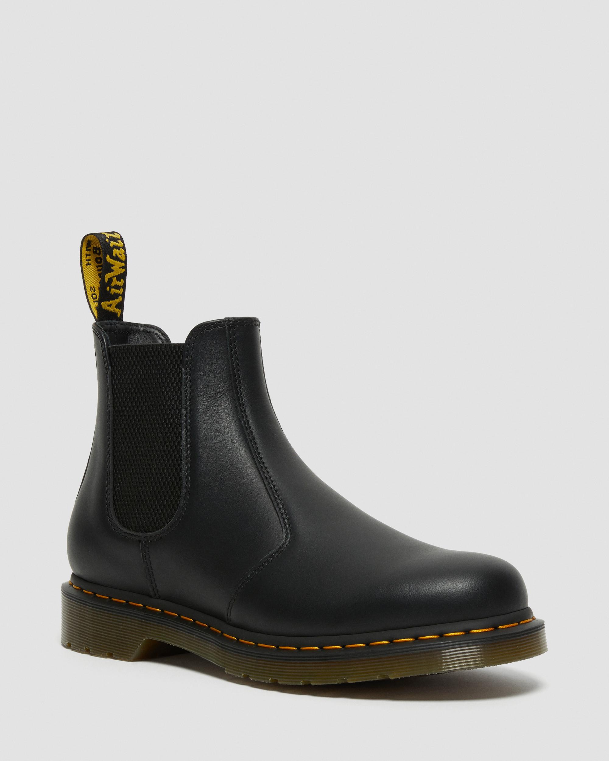 2976 Nappa Leather Chelsea Boots in Black | Dr. Martens