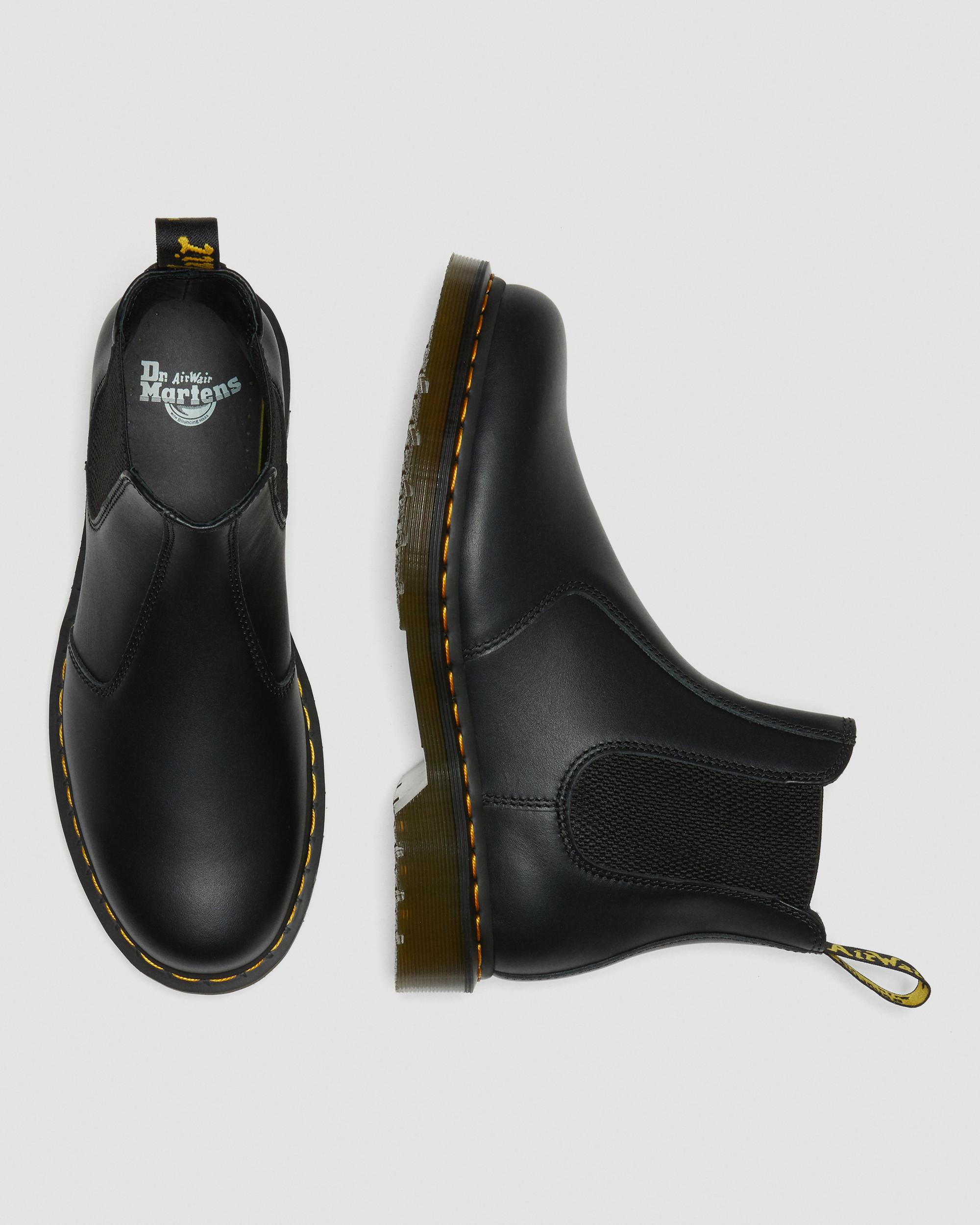 2976 Nappa Leather Chelsea Boots in Black | Dr. Martens