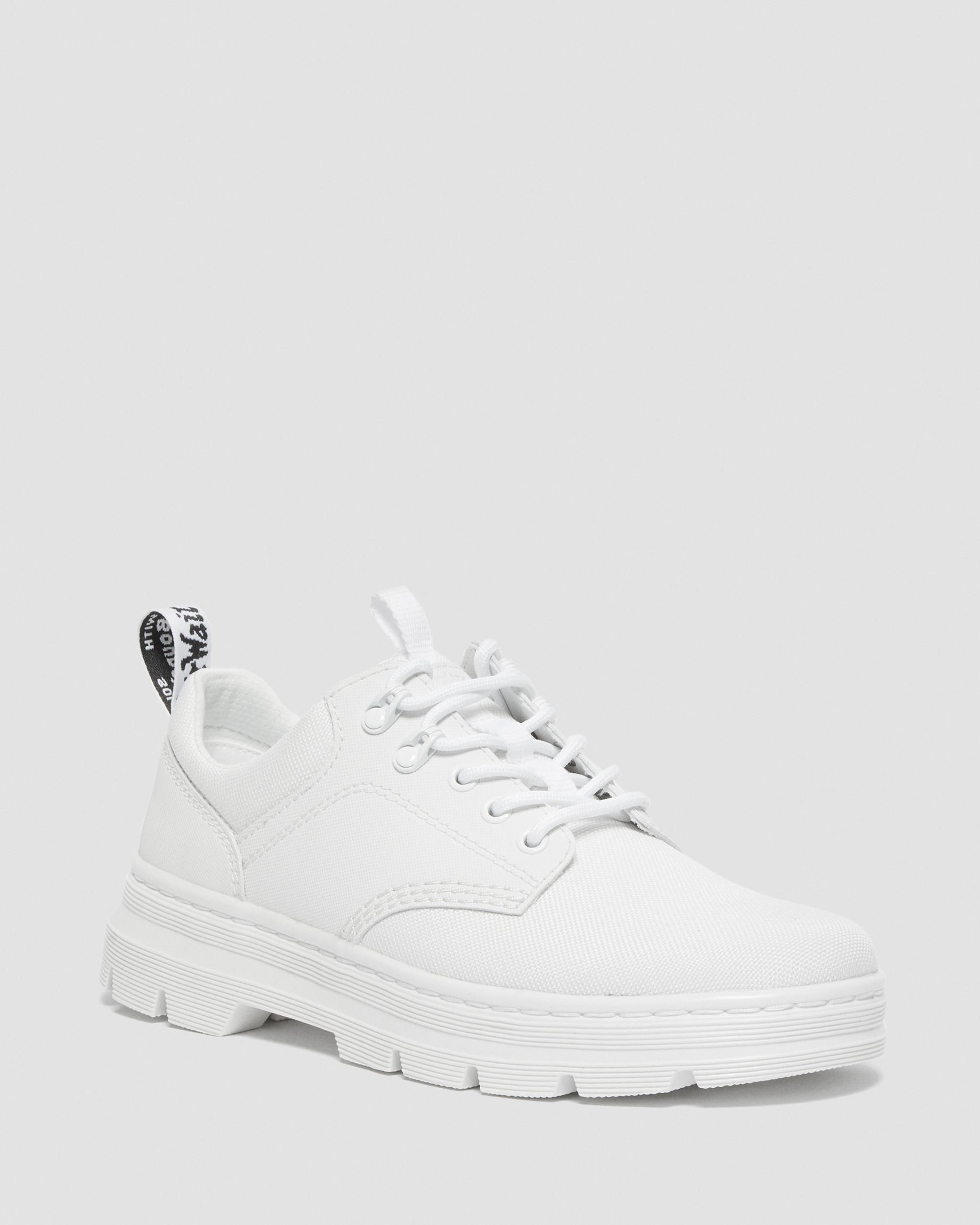Reeder Extra Tough Utility Shoes in White | Dr. Martens
