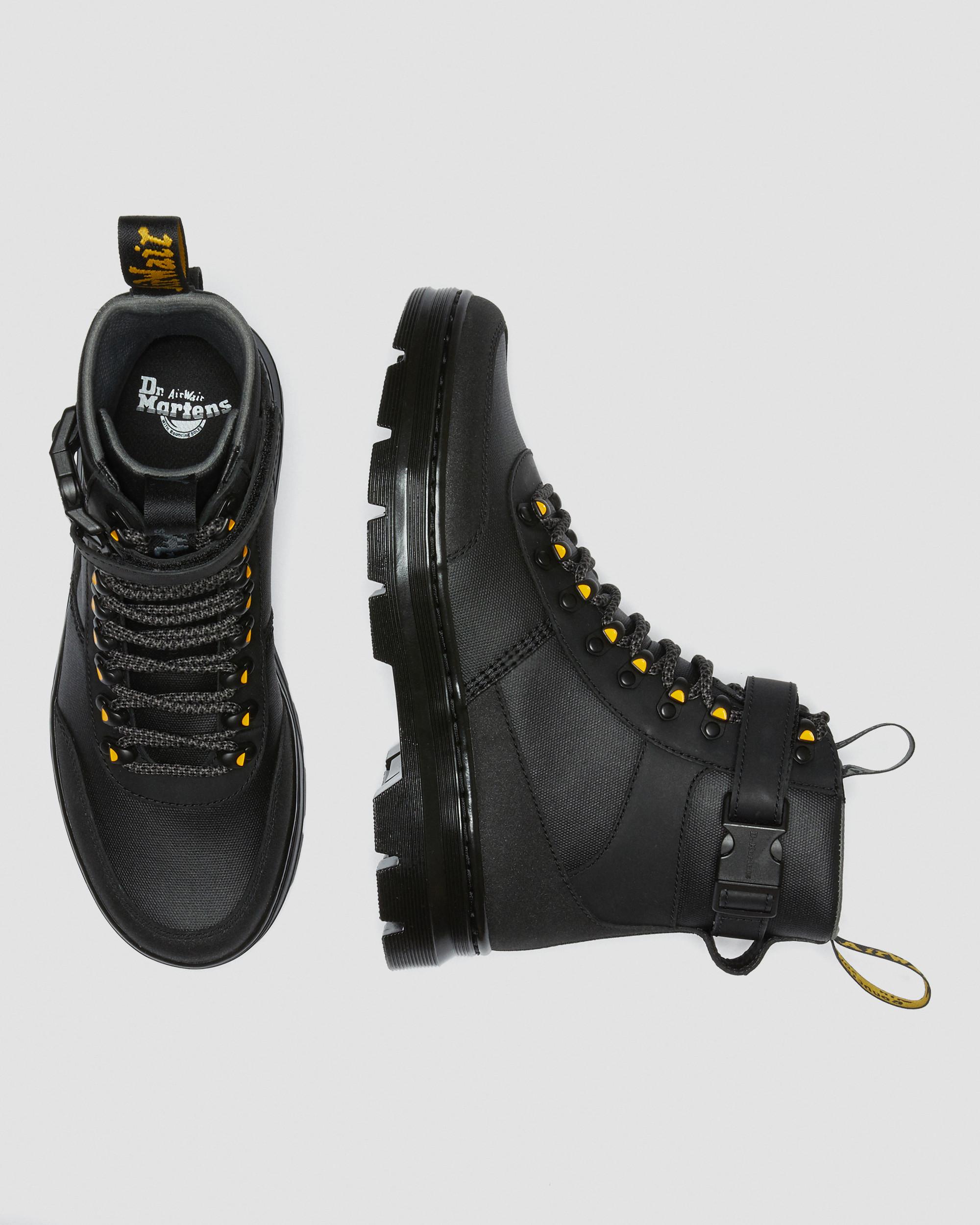 Combs Tech Coated Canvas Casual Boots in BLACK | Dr. Martens™