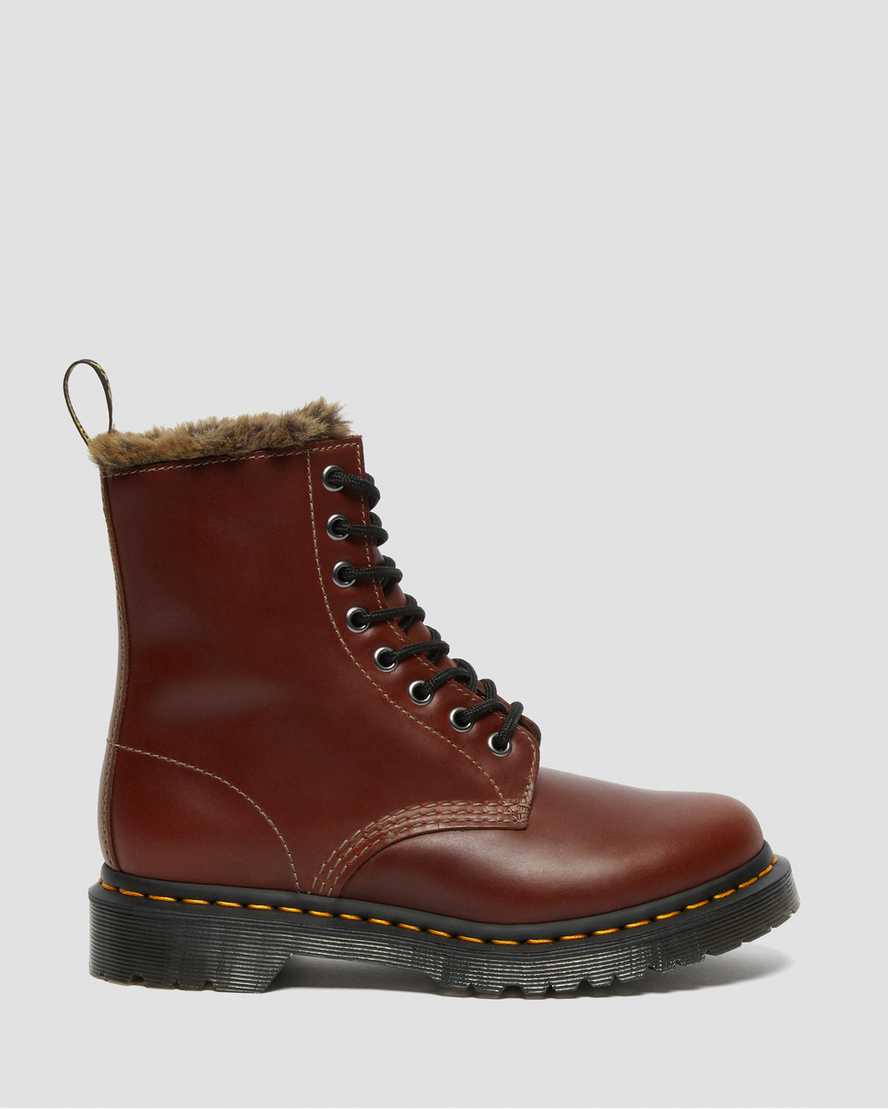 1460 Serena Faux Fur Lined Lace Up Boots1460 Serena Faux Fur Lined Lace Up Boots Dr. Martens