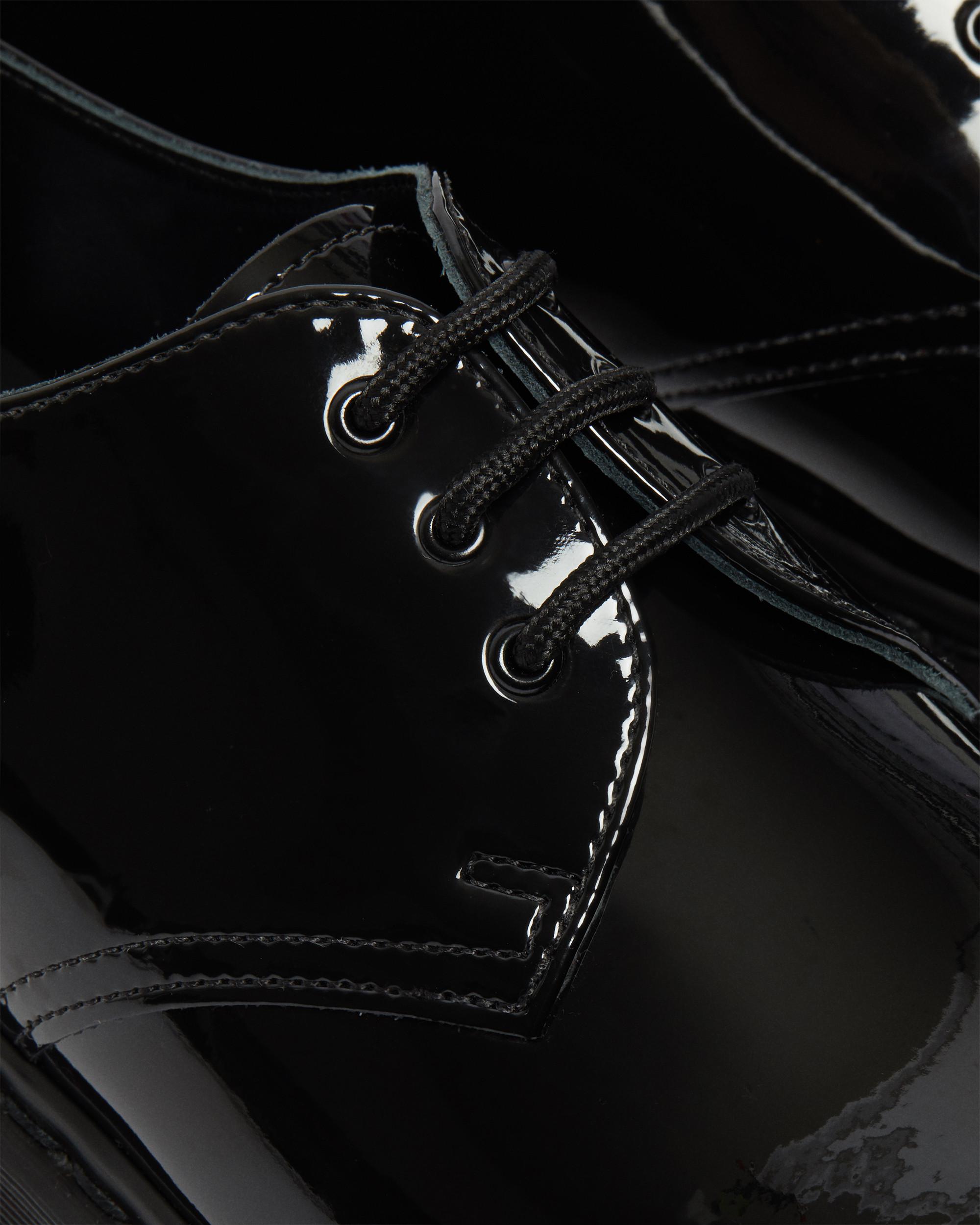 1461 Mono Made In England Patent Läderskor