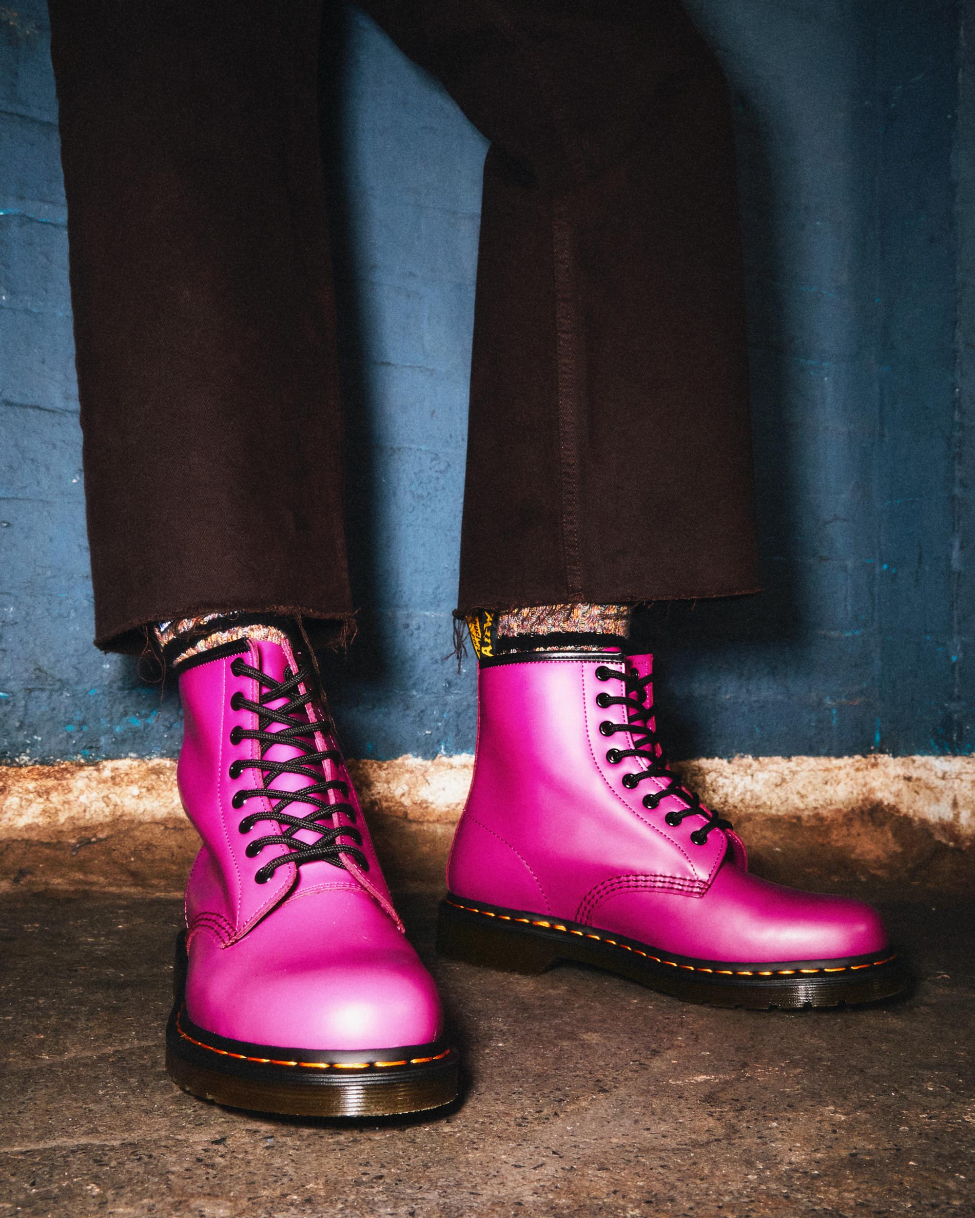 1460 Smooth Leather Lace Up Boots