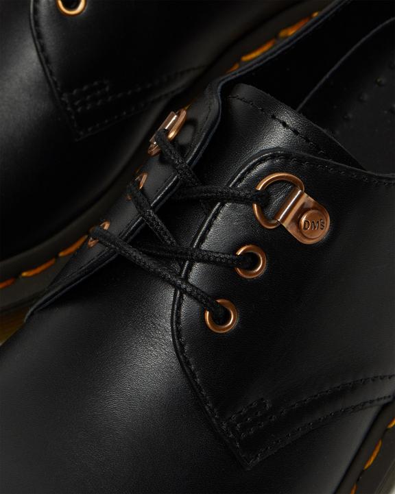 1461 HDW1461 Rose Gold Hardware Leather Shoes Dr. Martens
