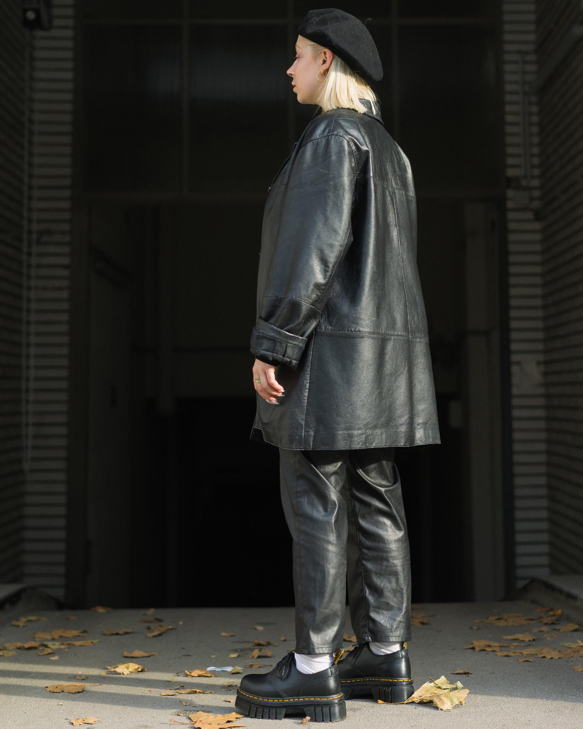 Audrick Nappa Leather Platform Shoes | Dr. Martens ReWair