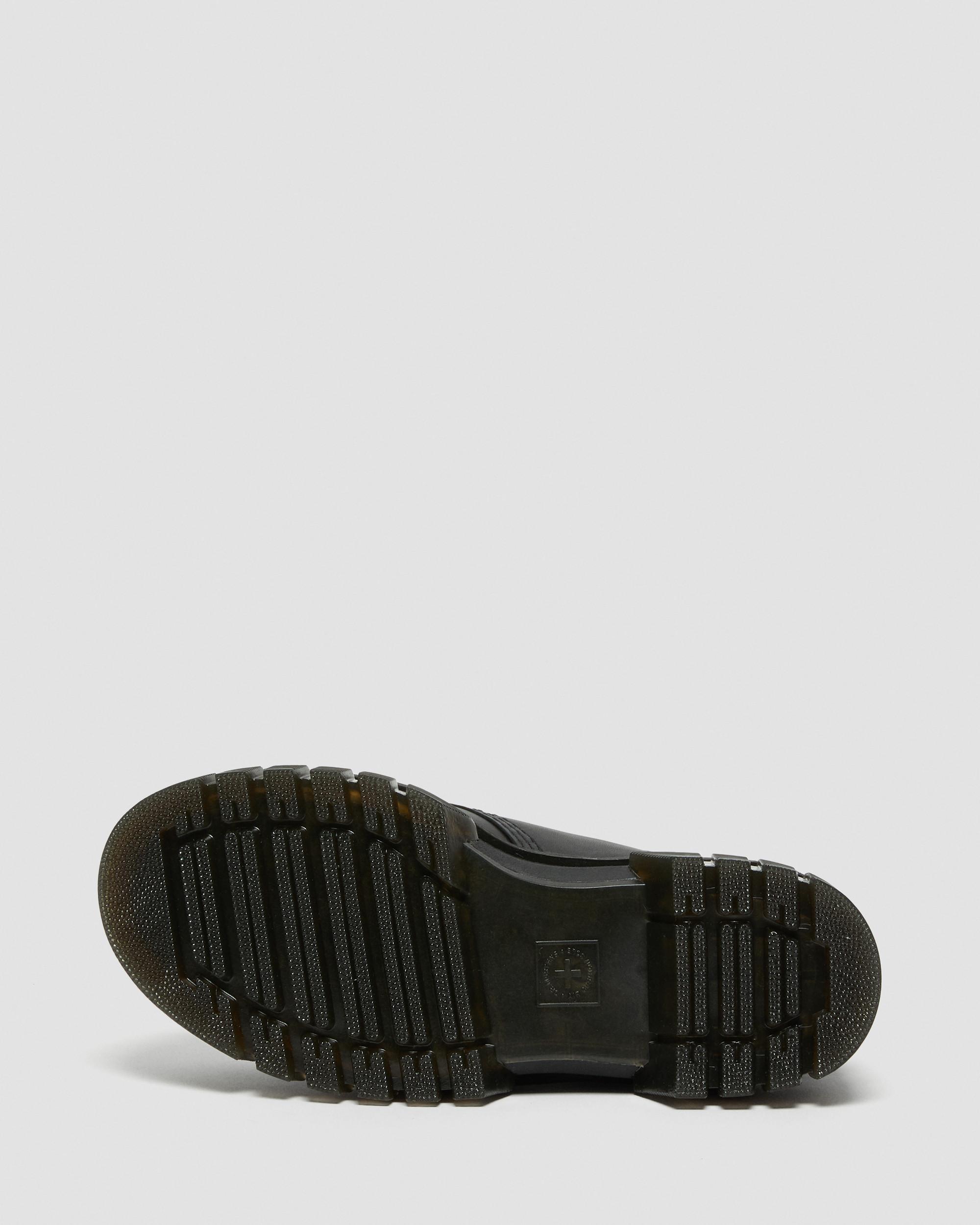 Audrick Nappa Leather Platform Shoes in Black | Dr. Martens