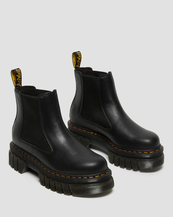 Audrick Chelsea-plattformskängor Nappa Lux-läderAudrick Chelsea-plattformskängor i Nappa Lux-läder Dr. Martens