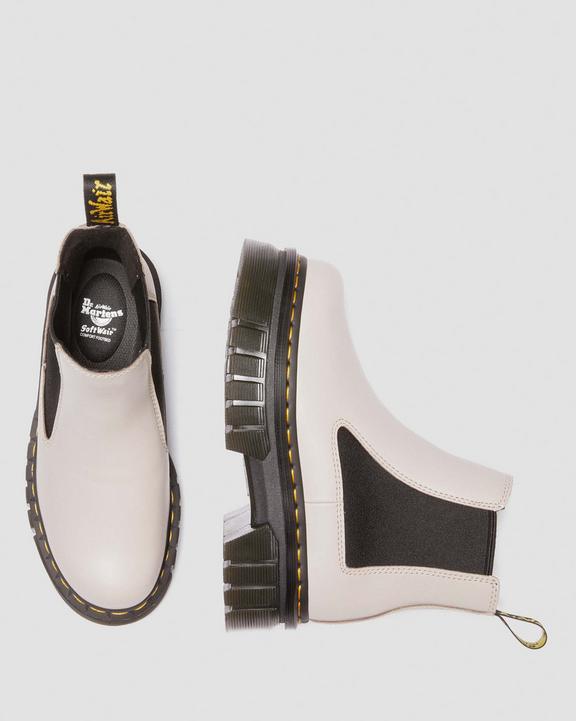 AUDRICK CHELSEAAudrick Chelsea-plattformskängor i Nappa Lux-läder Dr. Martens