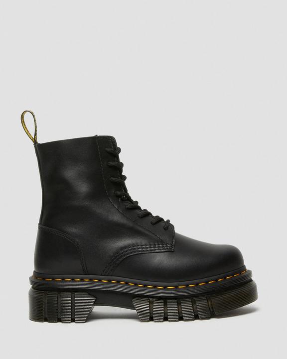 Audrick Nappa Leather Platform Ankle Boots in Black | Dr Audrick Nappa Leather Platform Ankle Boots in Black | Dr