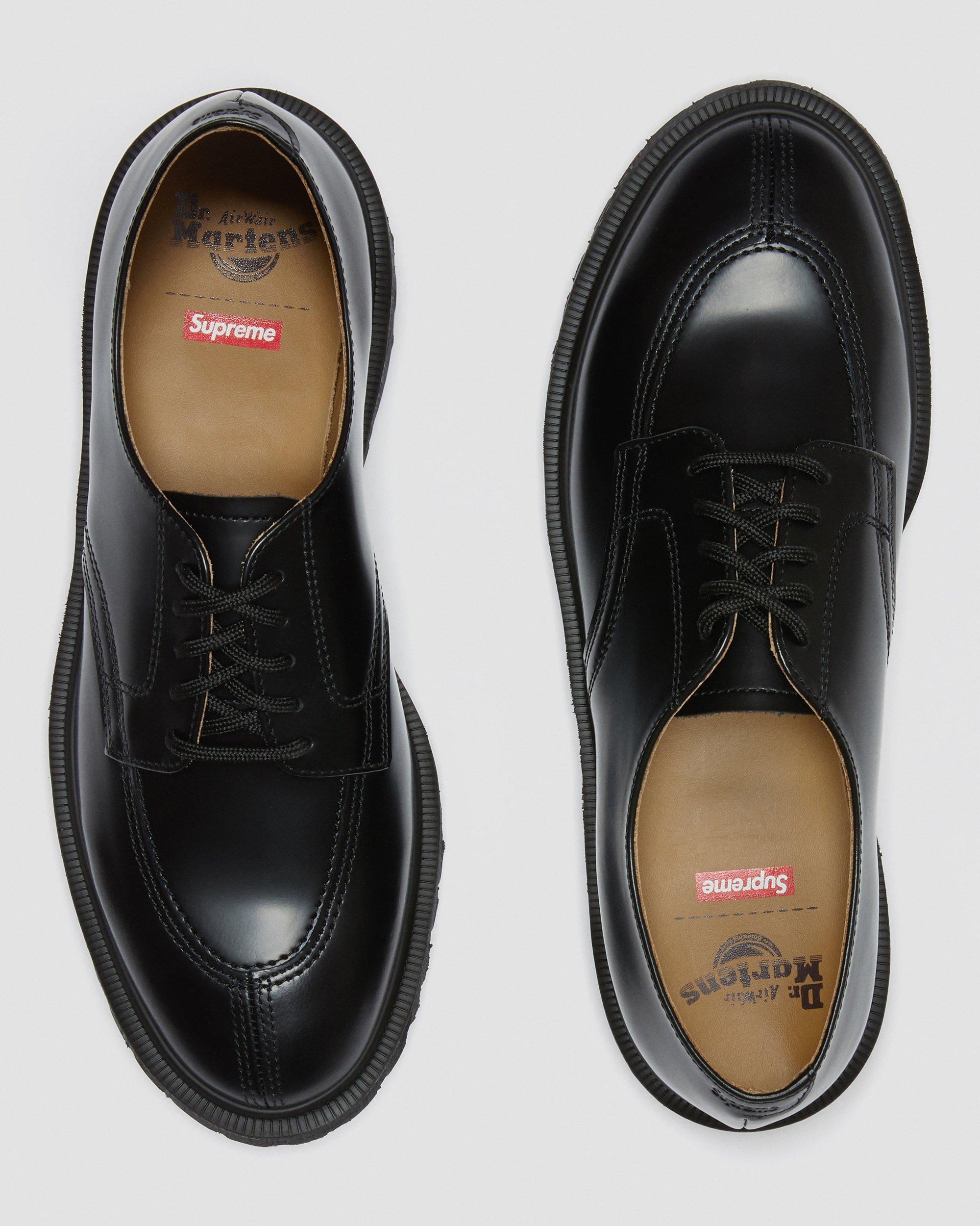 靴 Dr. Martens 2046 smiths UK7 Supreme® 2046 Smooth Leather Oxford Shoes in BLACK | Dr. Martens™