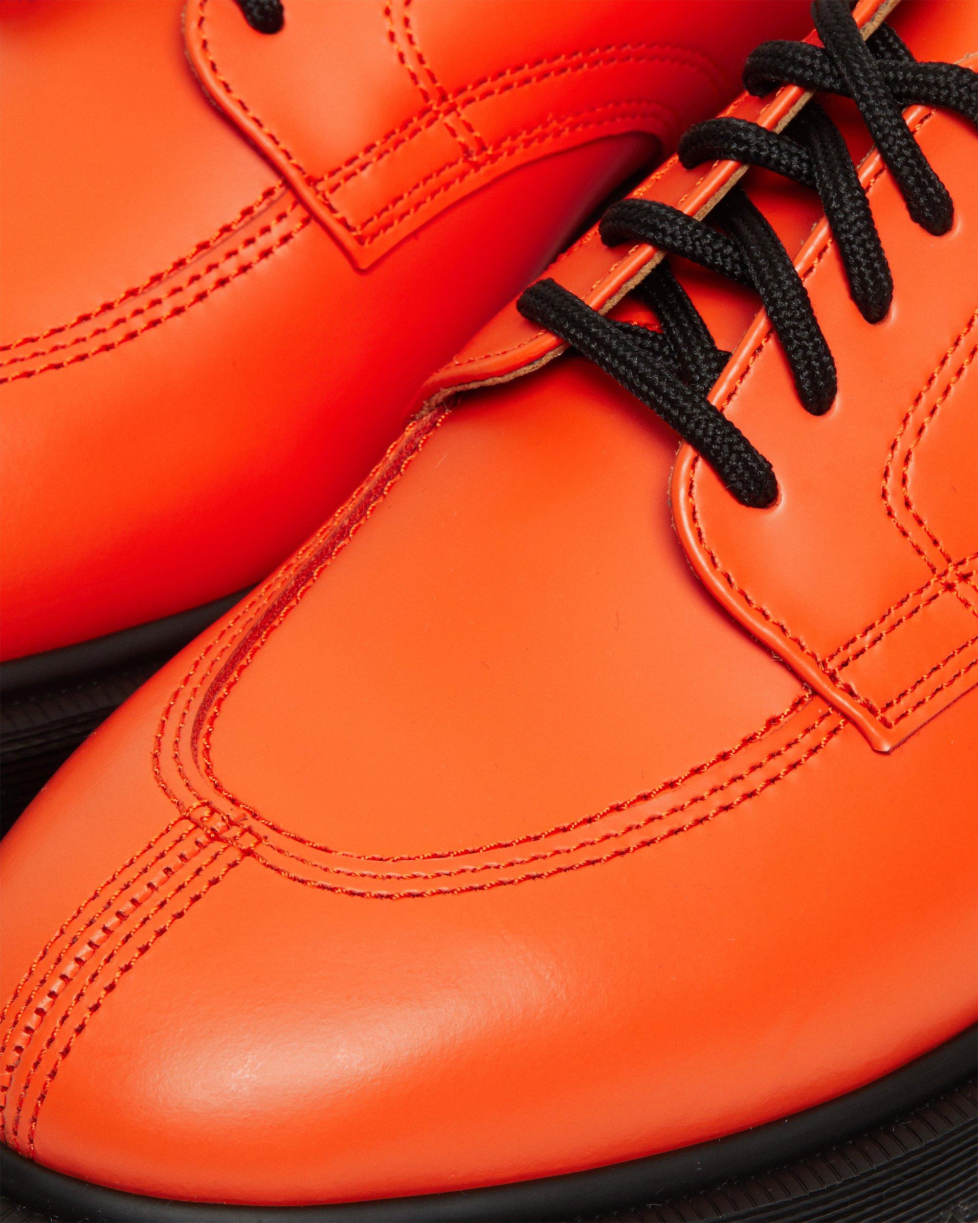 Supreme® 2046 Smooth Leather Oxford Shoes in Orange | Dr. Martens