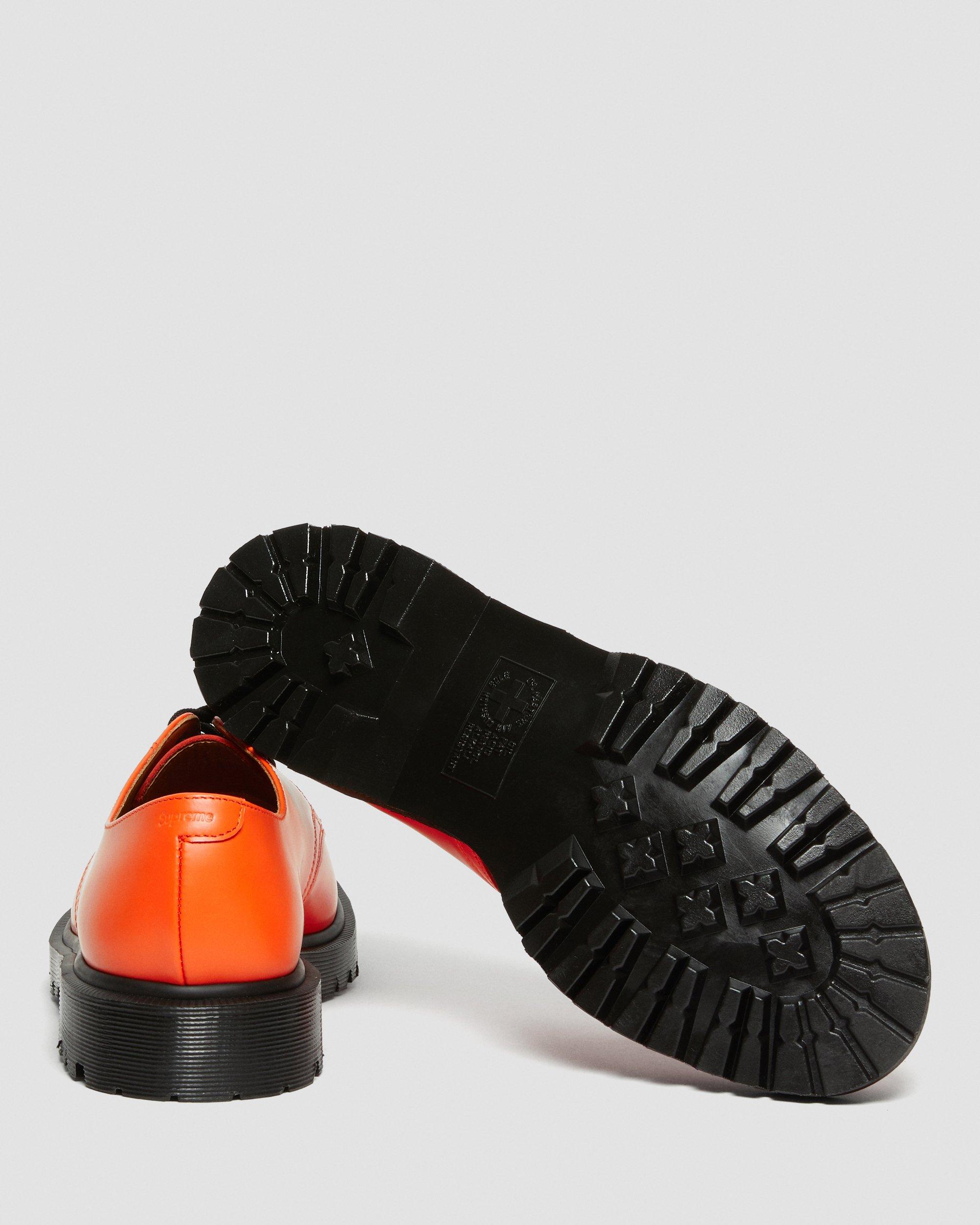 Supreme® 2046 Smooth Leather Oxford Shoes in ORANGE | Dr. Martens™