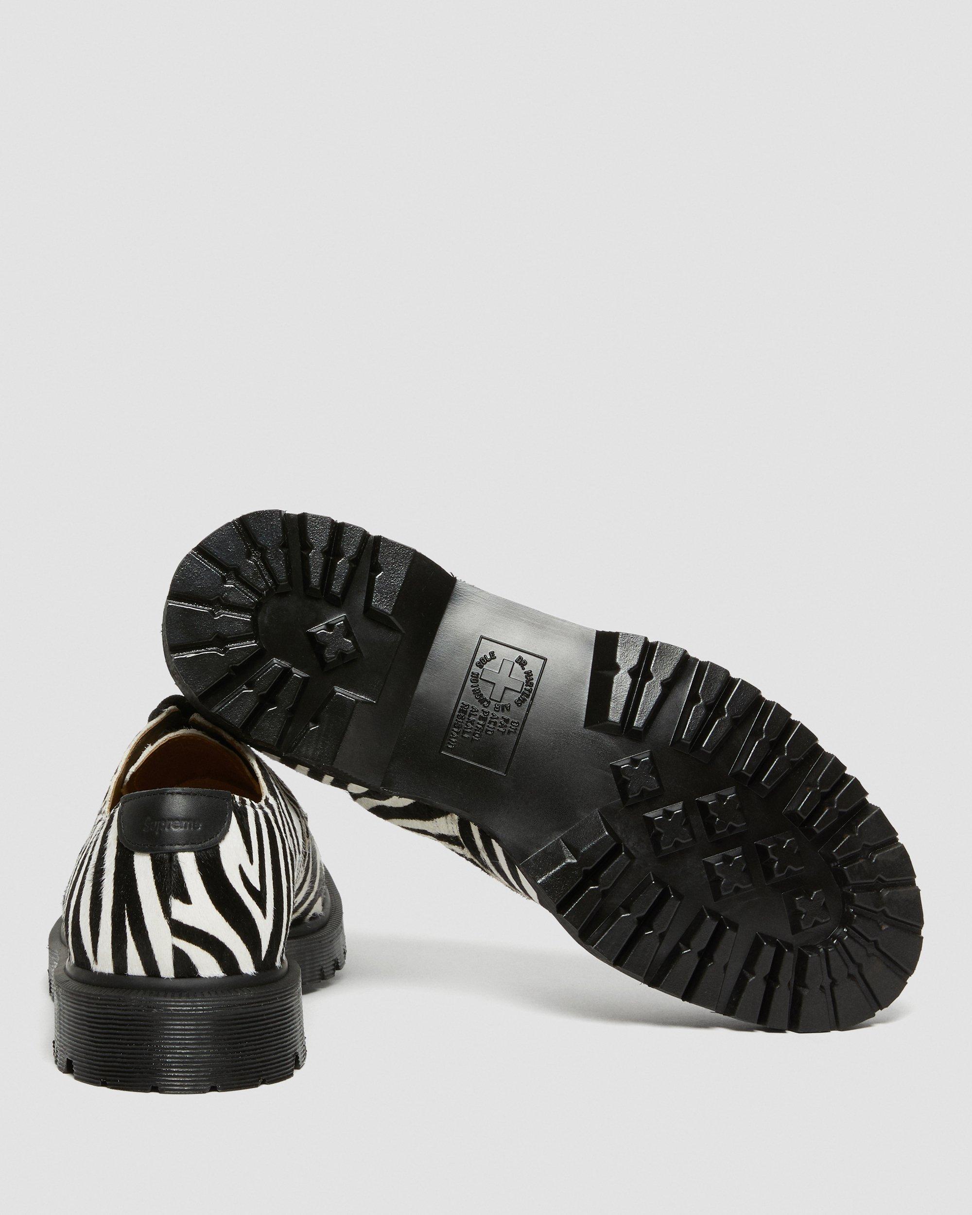 Supreme® 2046 Zebra Oxford Shoes in BLACK+WHITE | Dr. Martens™