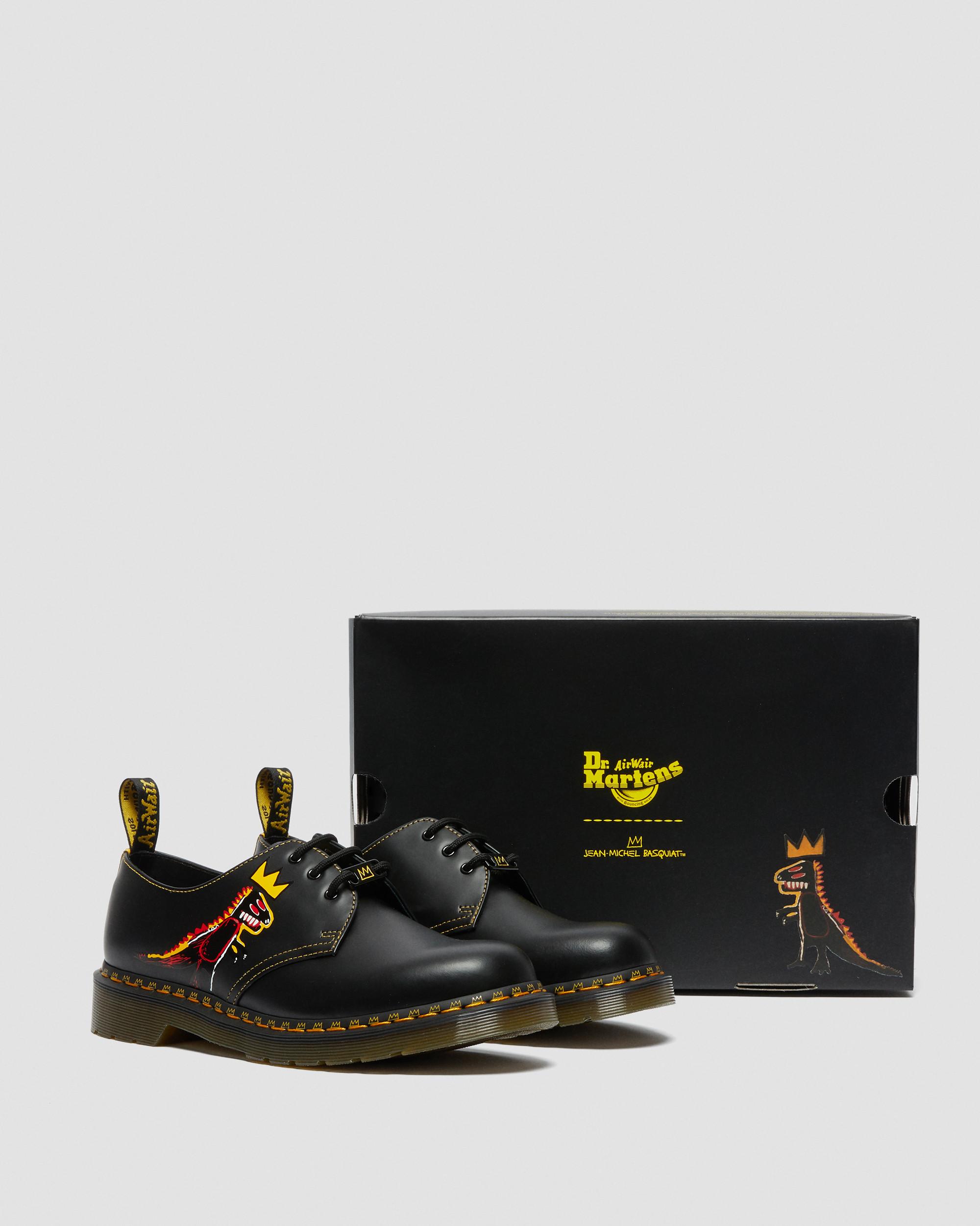 Chaussures 1461 Basquiat en Cuir in Noir