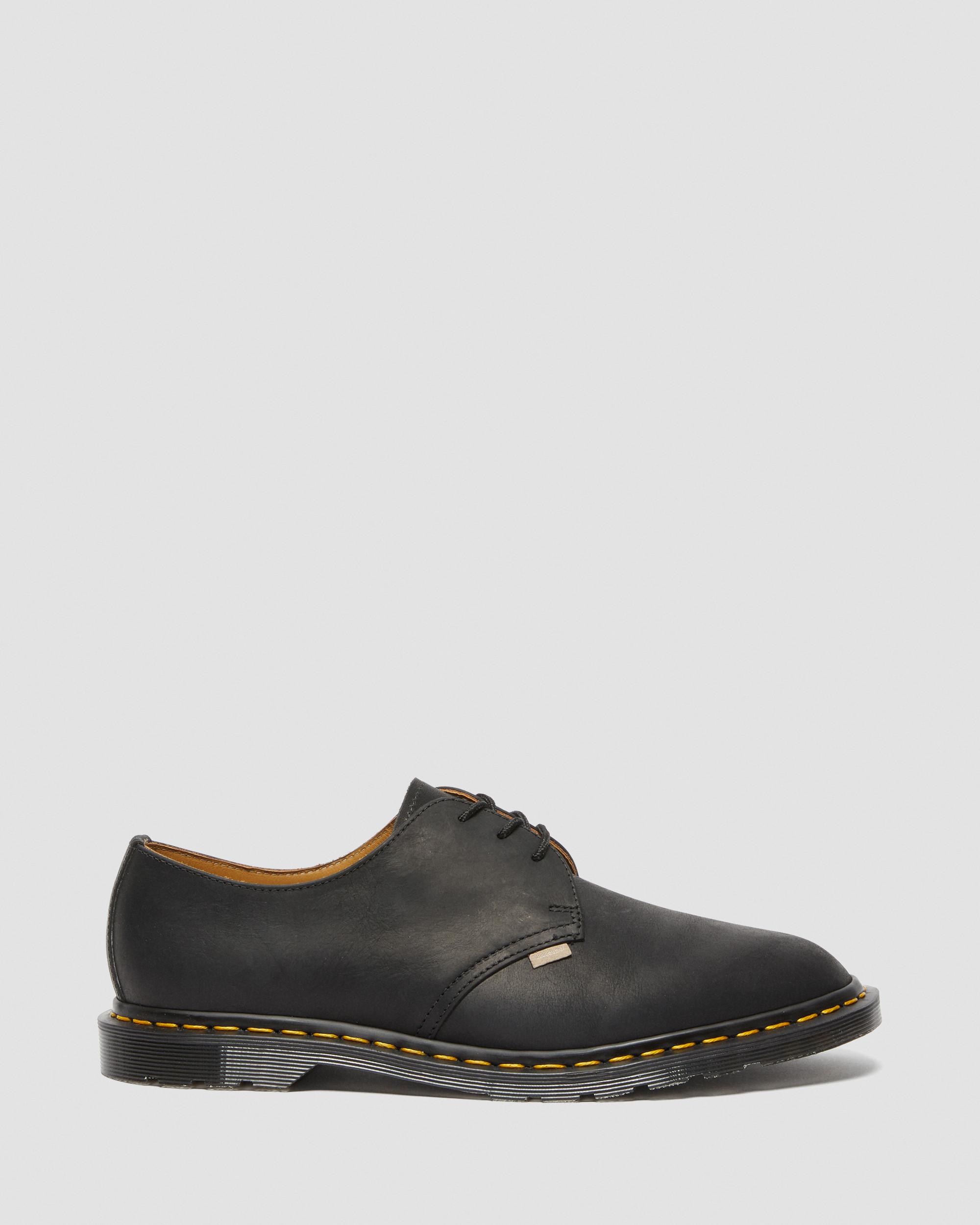 Archie II JJJJound Wyoming Leather Lace Up Shoes in BLACK | Dr