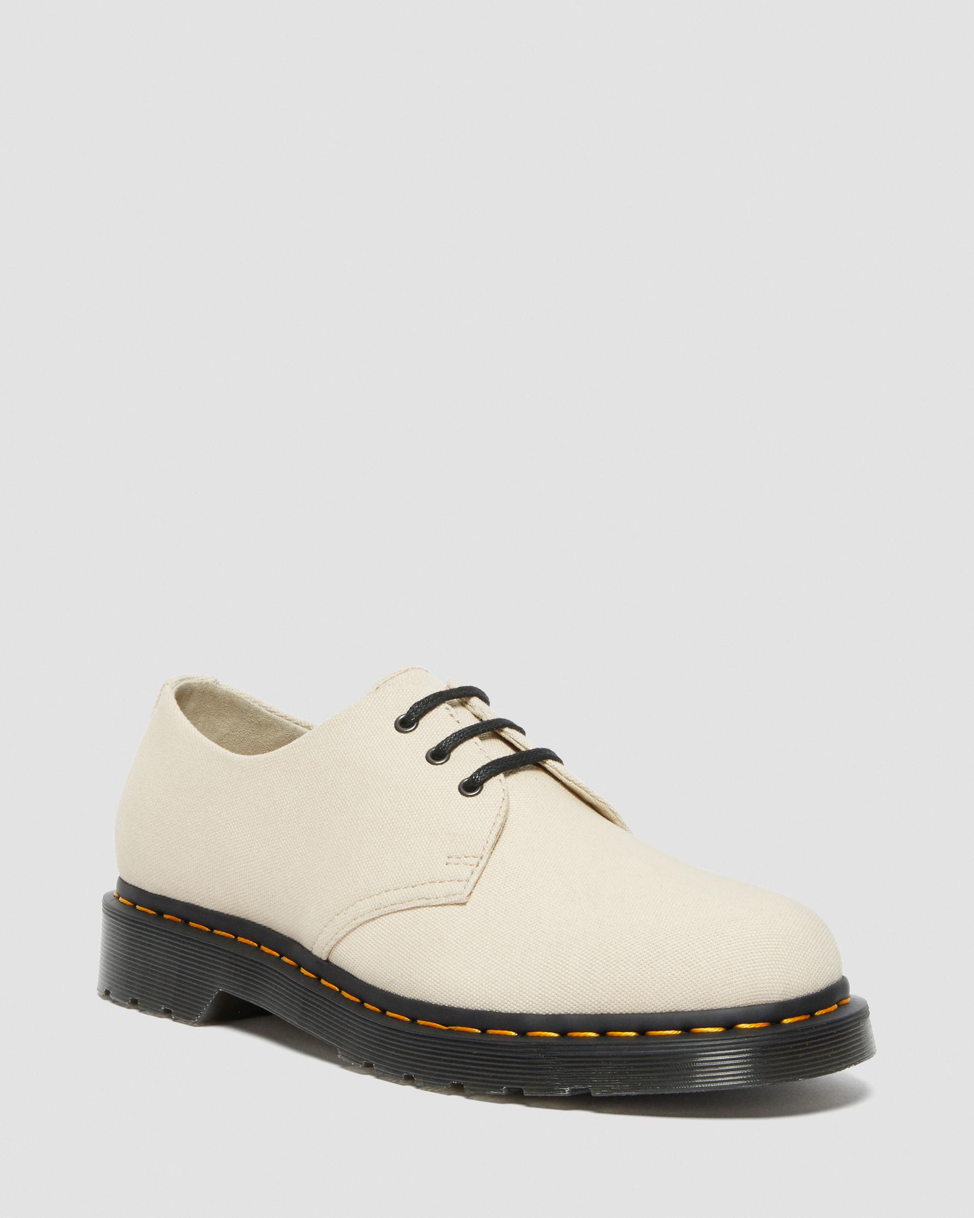 1461 Canvas Oxford Shoes in Sand | Dr. Martens