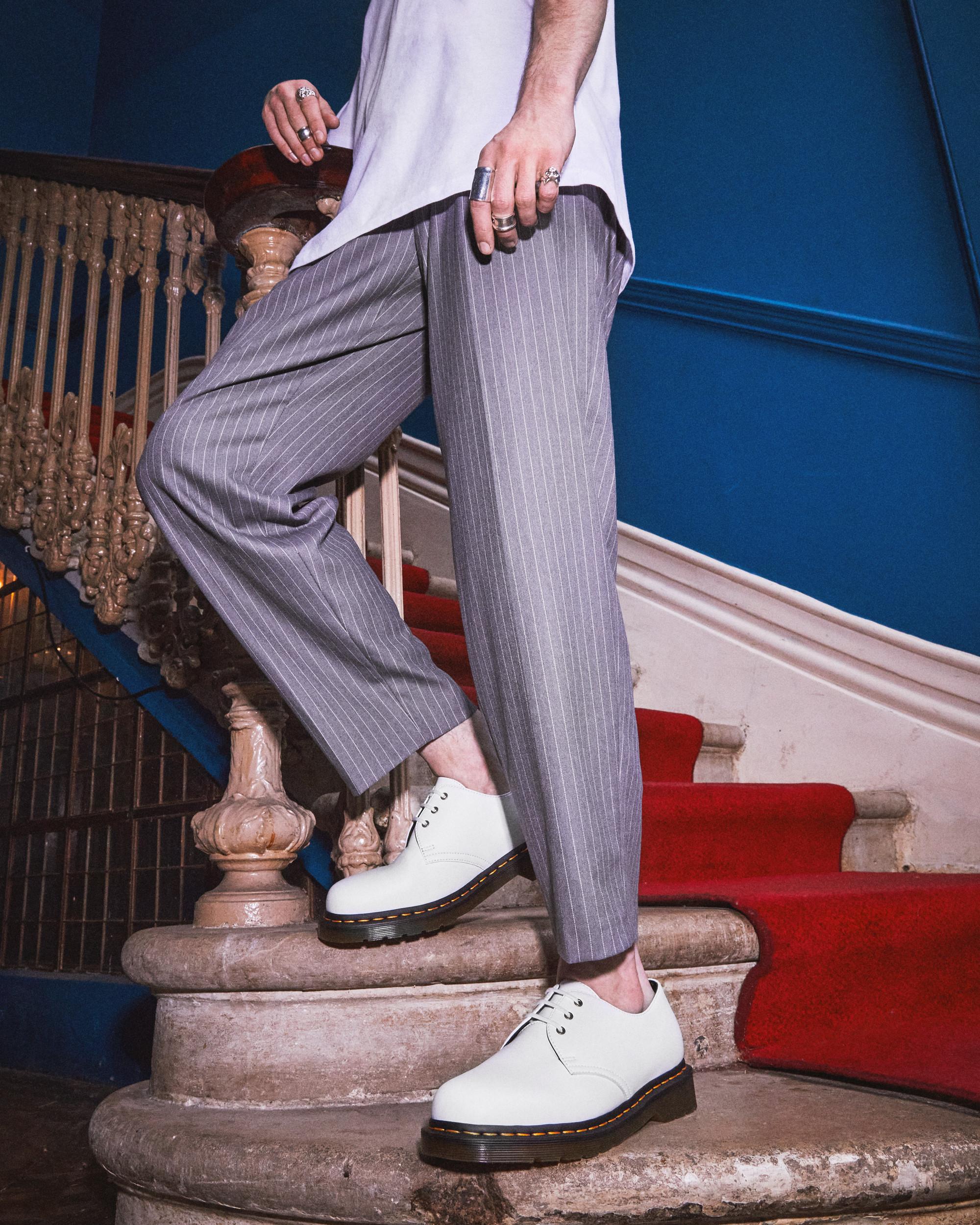 Vegan 1461 Kemble Oxford Shoes in OPTICAL WHITE | Dr. Martens™