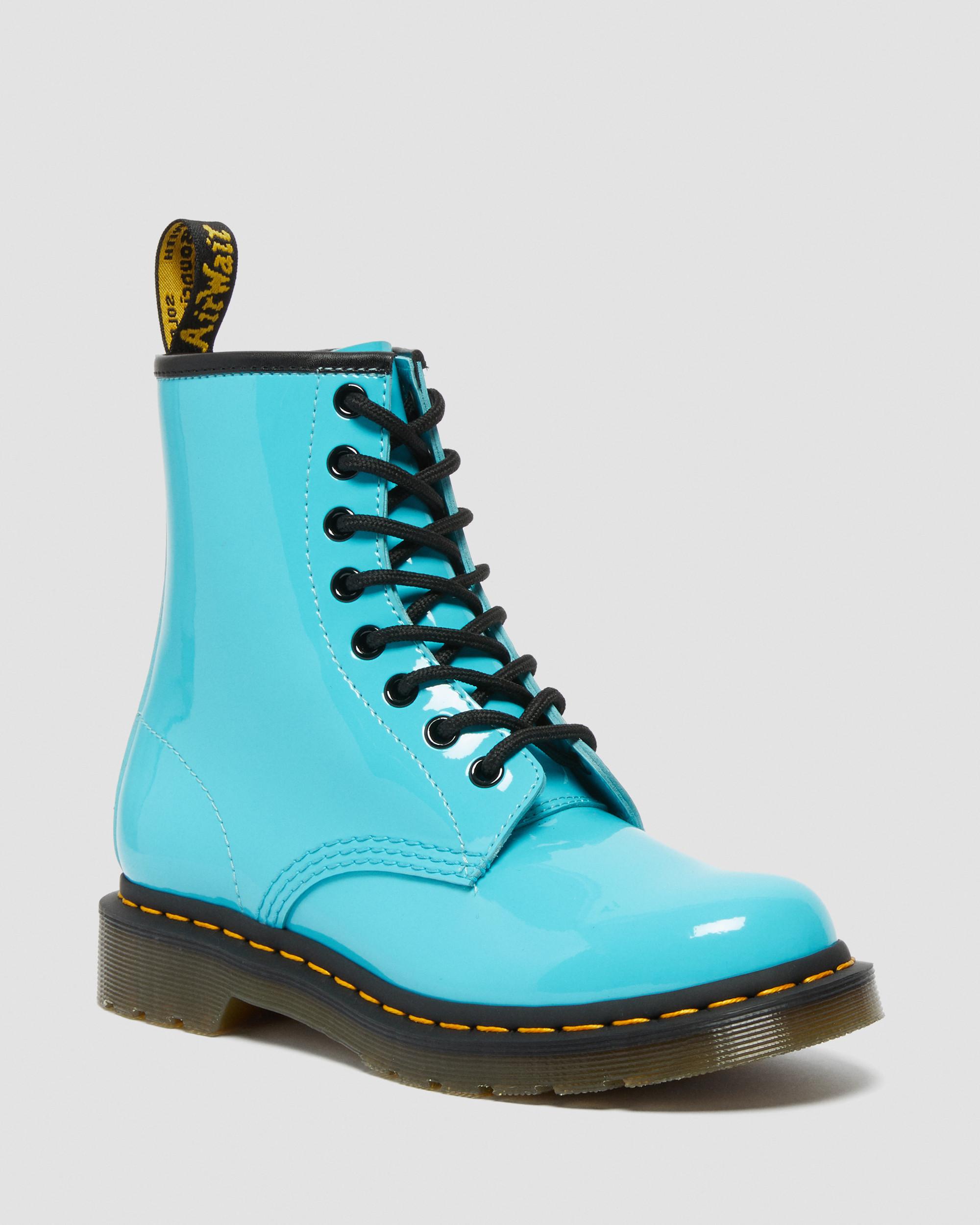 1460 Women'S Patent Leather Lace Up Boots | Dr. Martens