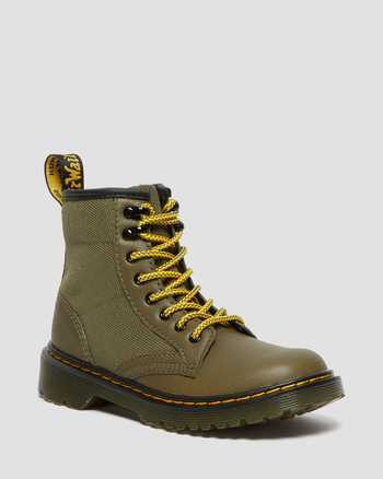 Junior 1460 Panel Leather Lace Up Boots
