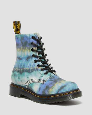 1460 Pascal Tie Dye Leather Lace Up Boots