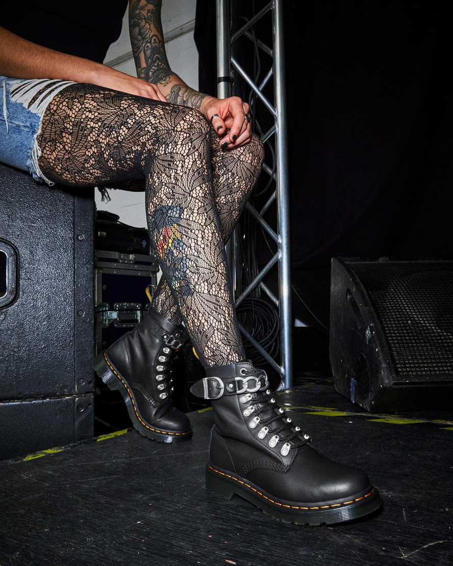 tenacious health on the other hand, 1460 Pascal Women's Chain Leather Lace Up Boots | Dr. Martens