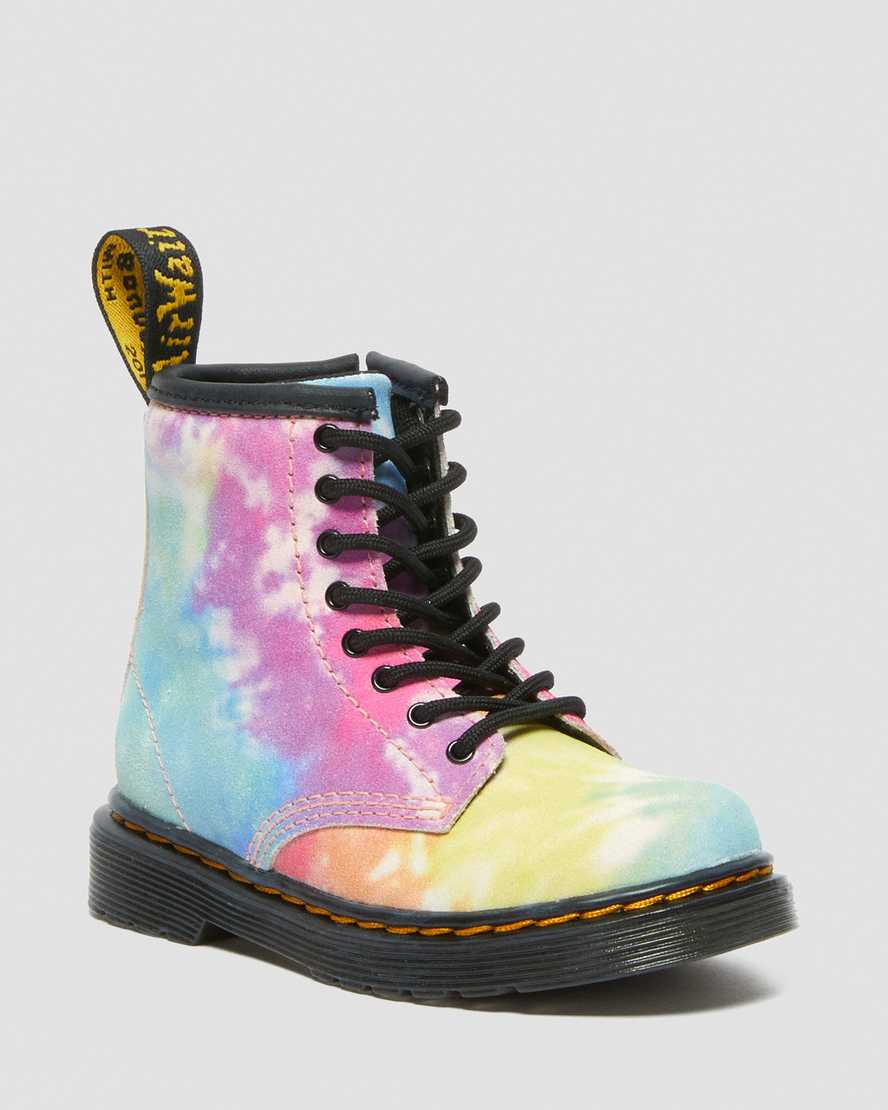 Toddler 1460 Tie Dye Leather Lace Up BootsToddler 1460 Tie Dye Leather Lace Up Boots Dr. Martens