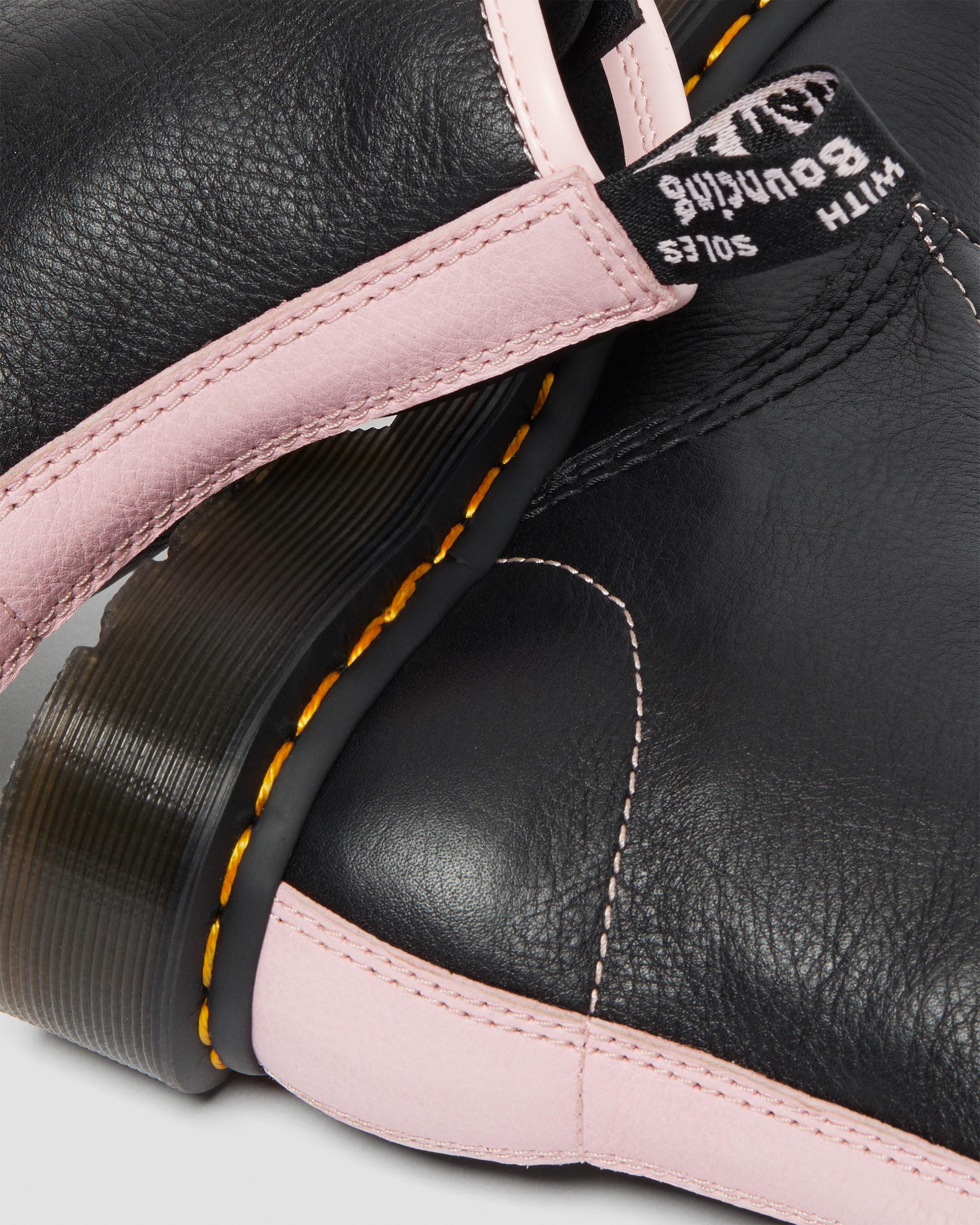 海外規格Dr.Marten BLACK CHALK PINK バレンタイン 限定 UK5 靴