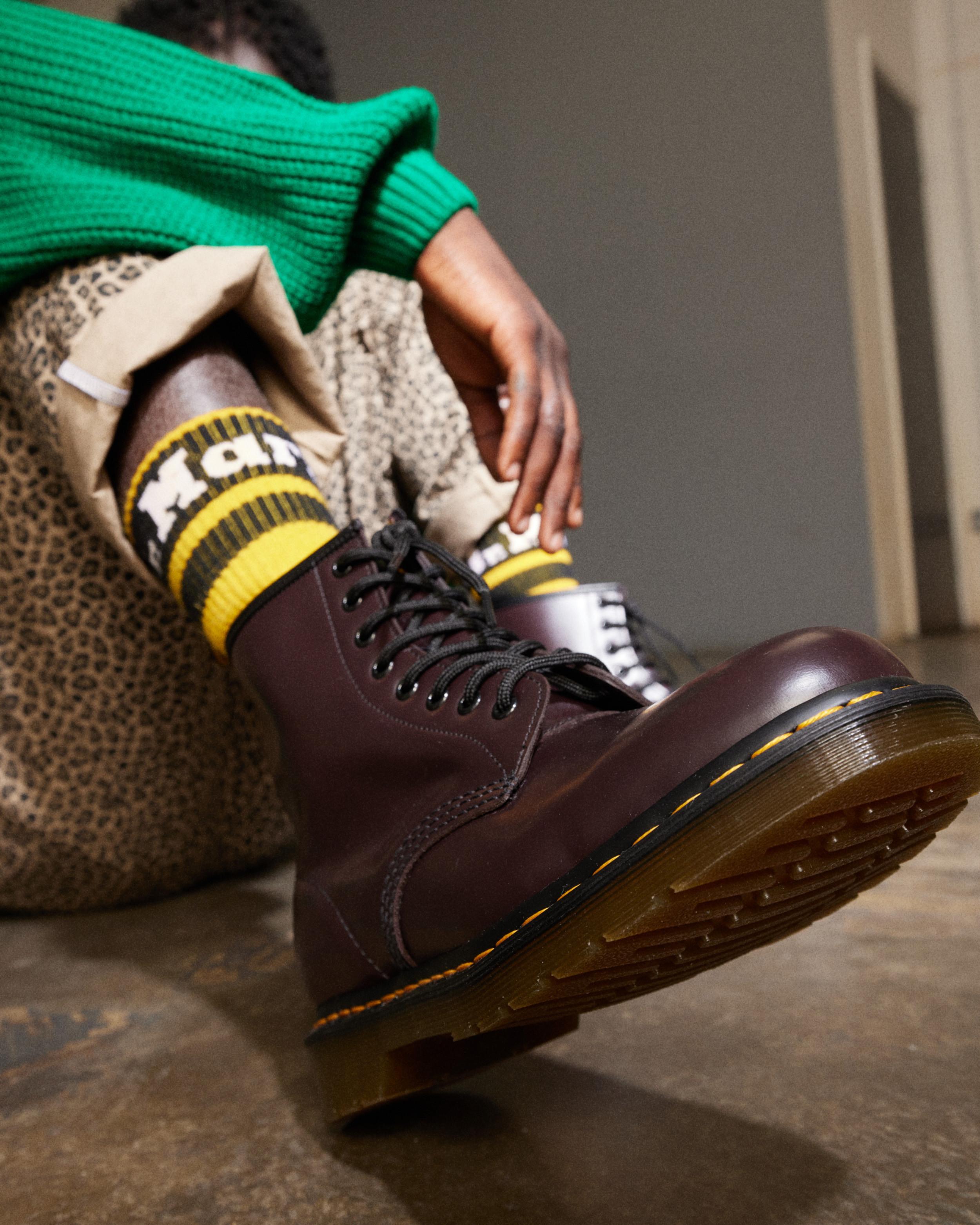 1460 Burgundy Smooth Leather Lace Up Boots1460 Smooth Leather Lace Up Boots Dr. Martens