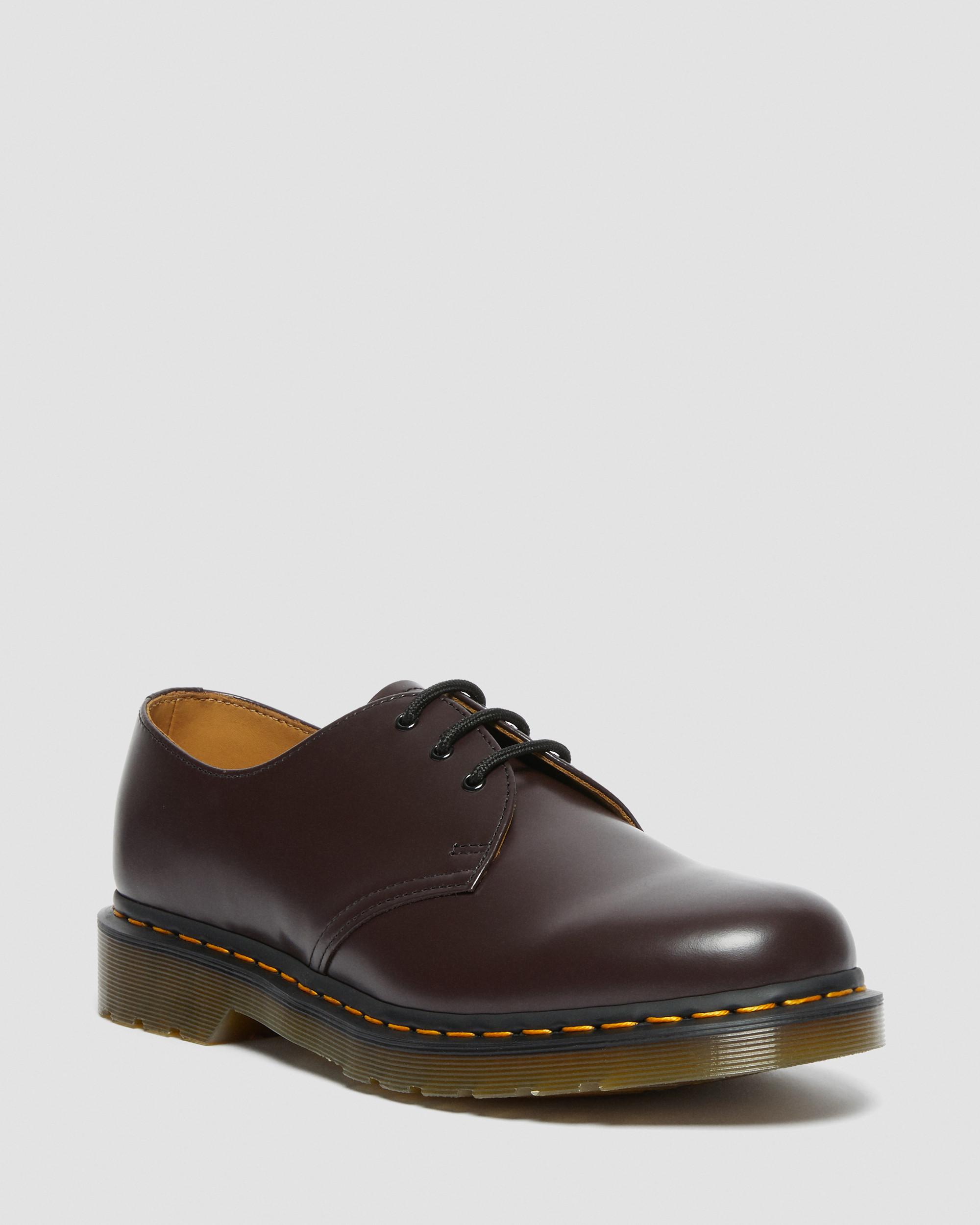 1461 Smooth Leather Oxford Shoes in Burgundy