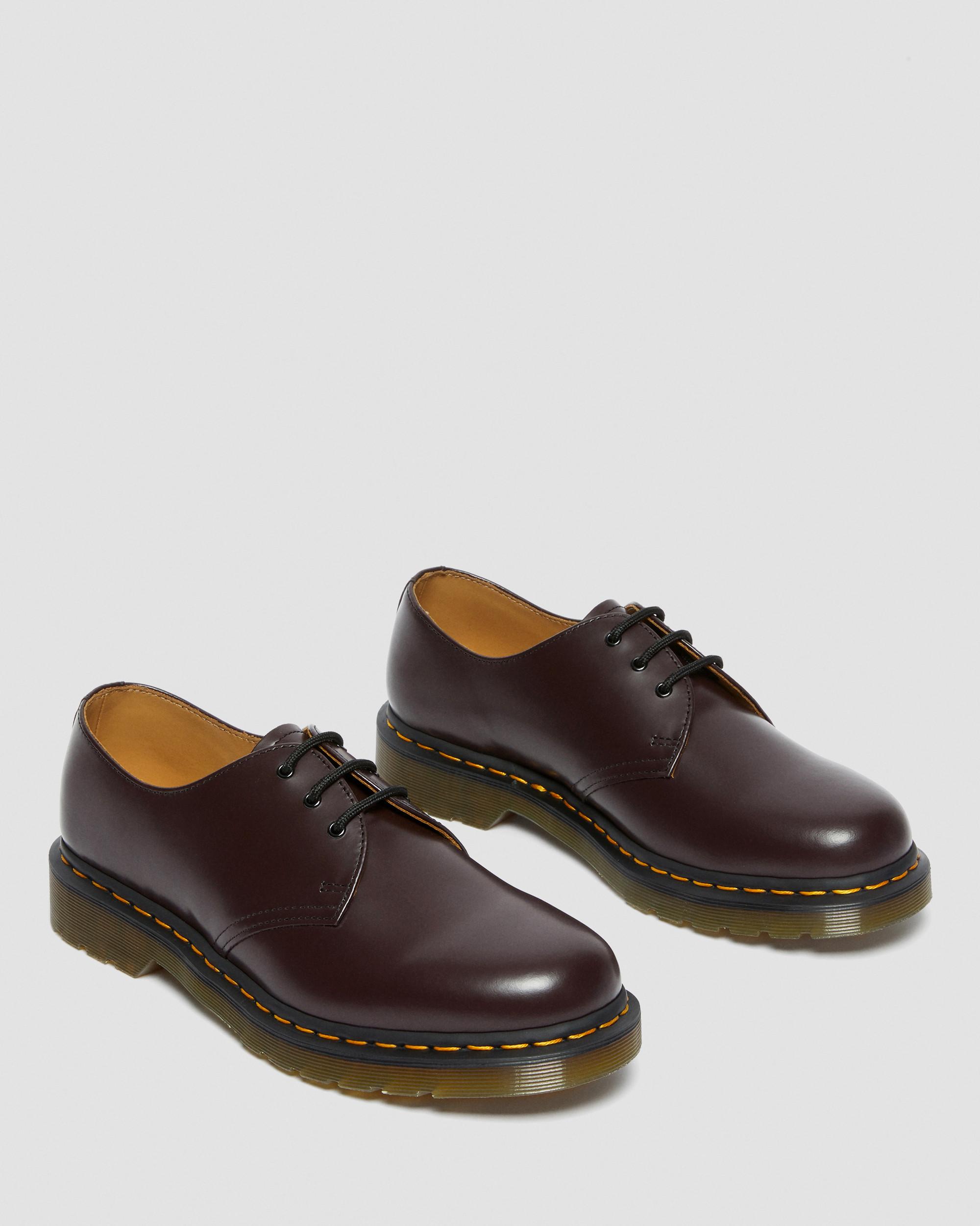 1461 Smooth Leather Oxford Shoes, Burgundy | Dr. Martens