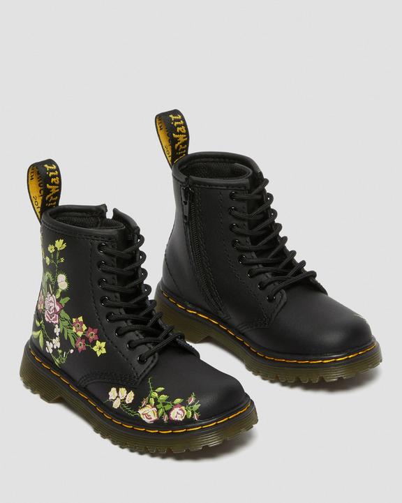 Toddler 1460 Floral Leather Lace Up BootsToddler 1460 Floral Leather Lace Up Boots Dr. Martens