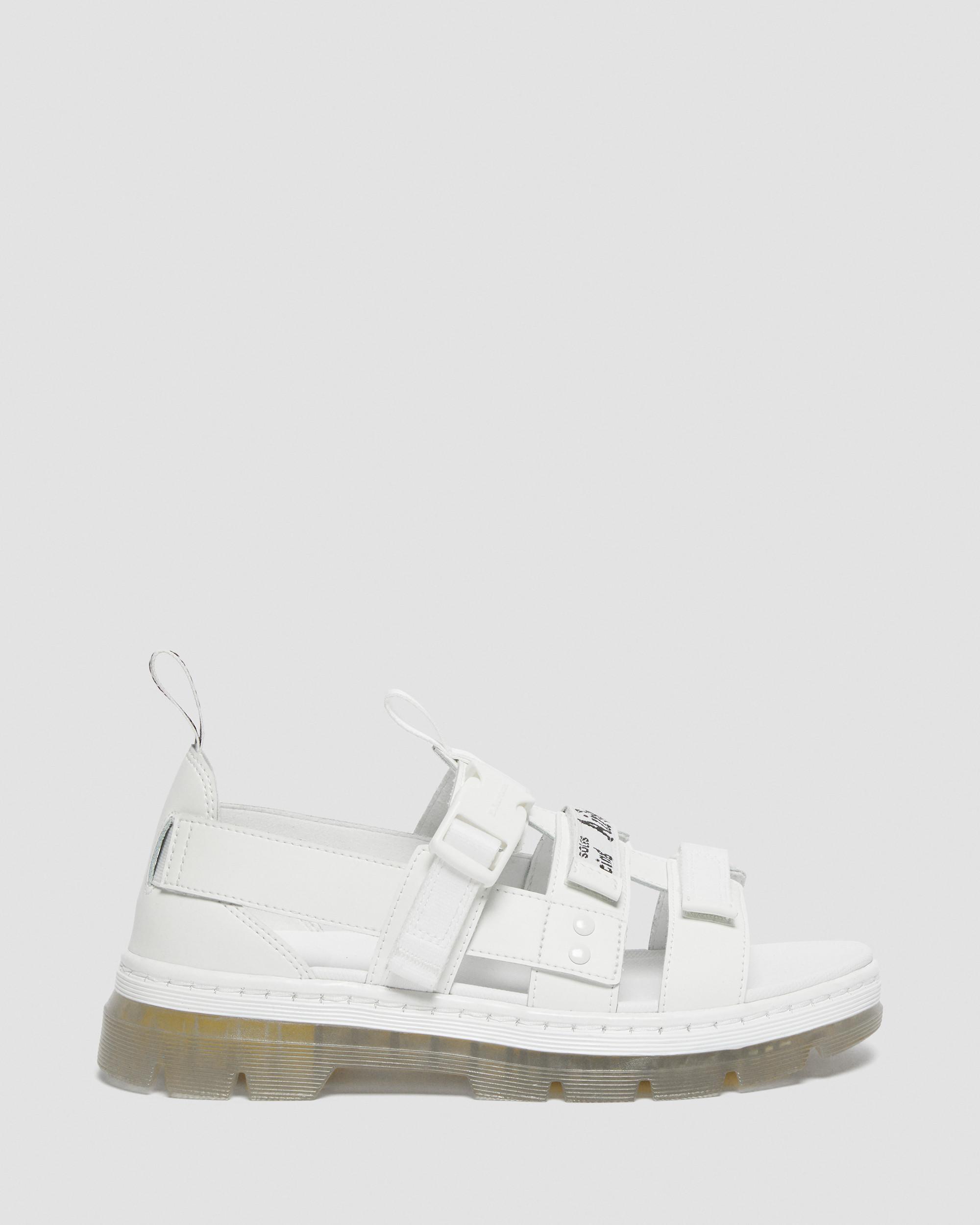 Pearson Iced Webbing Sandals in White