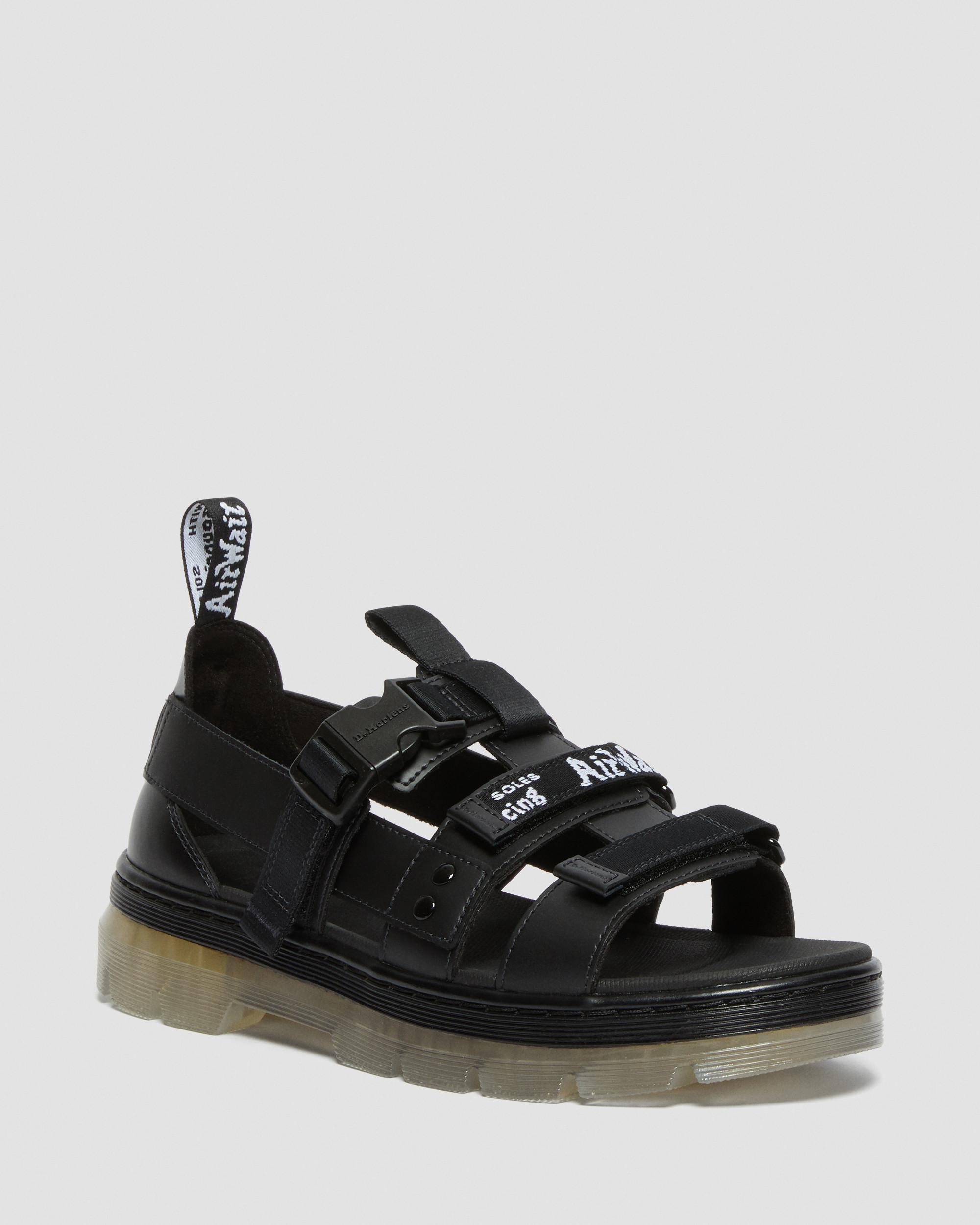 Pearson Iced Webbing Sandals in BLACK | Dr. Martens™