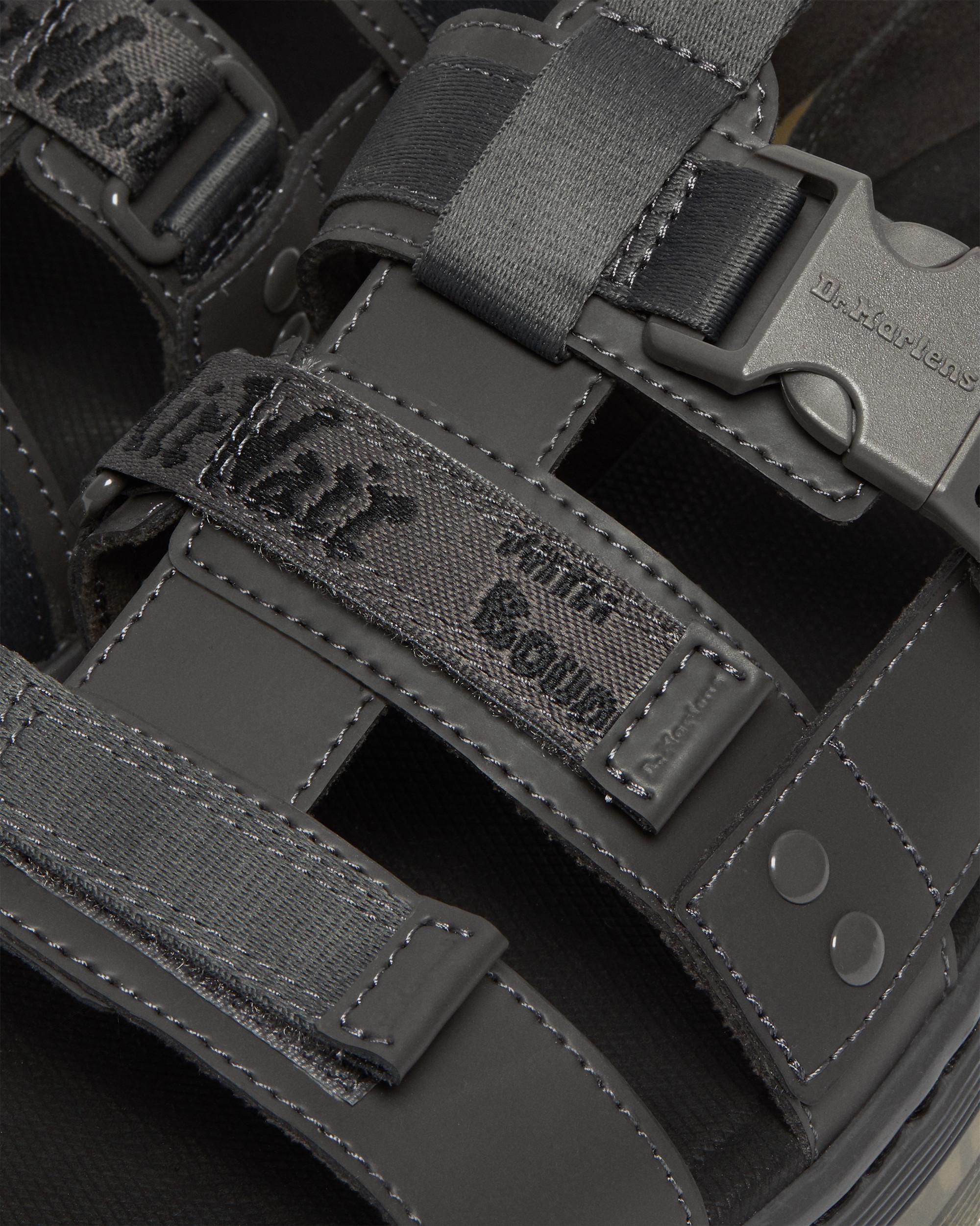 Pearson Iced Casual Sandals in GUNMETAL | Dr. Martens™